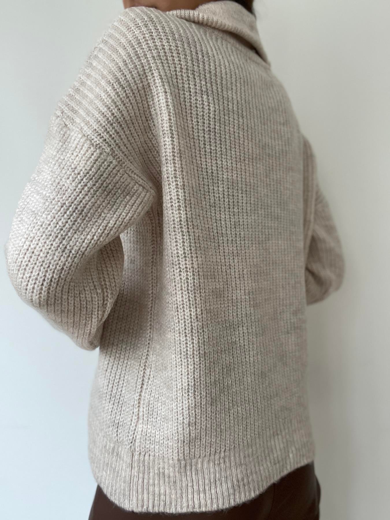 Fermuarlı Şardon Kazak TAŞ