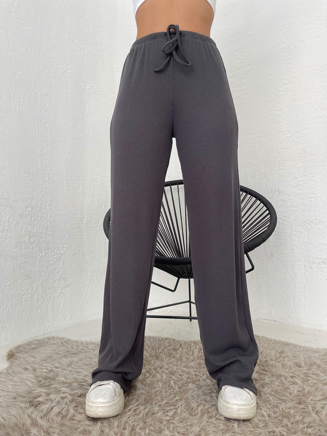 Fitilli Relax Pantolon ANTRASİT
