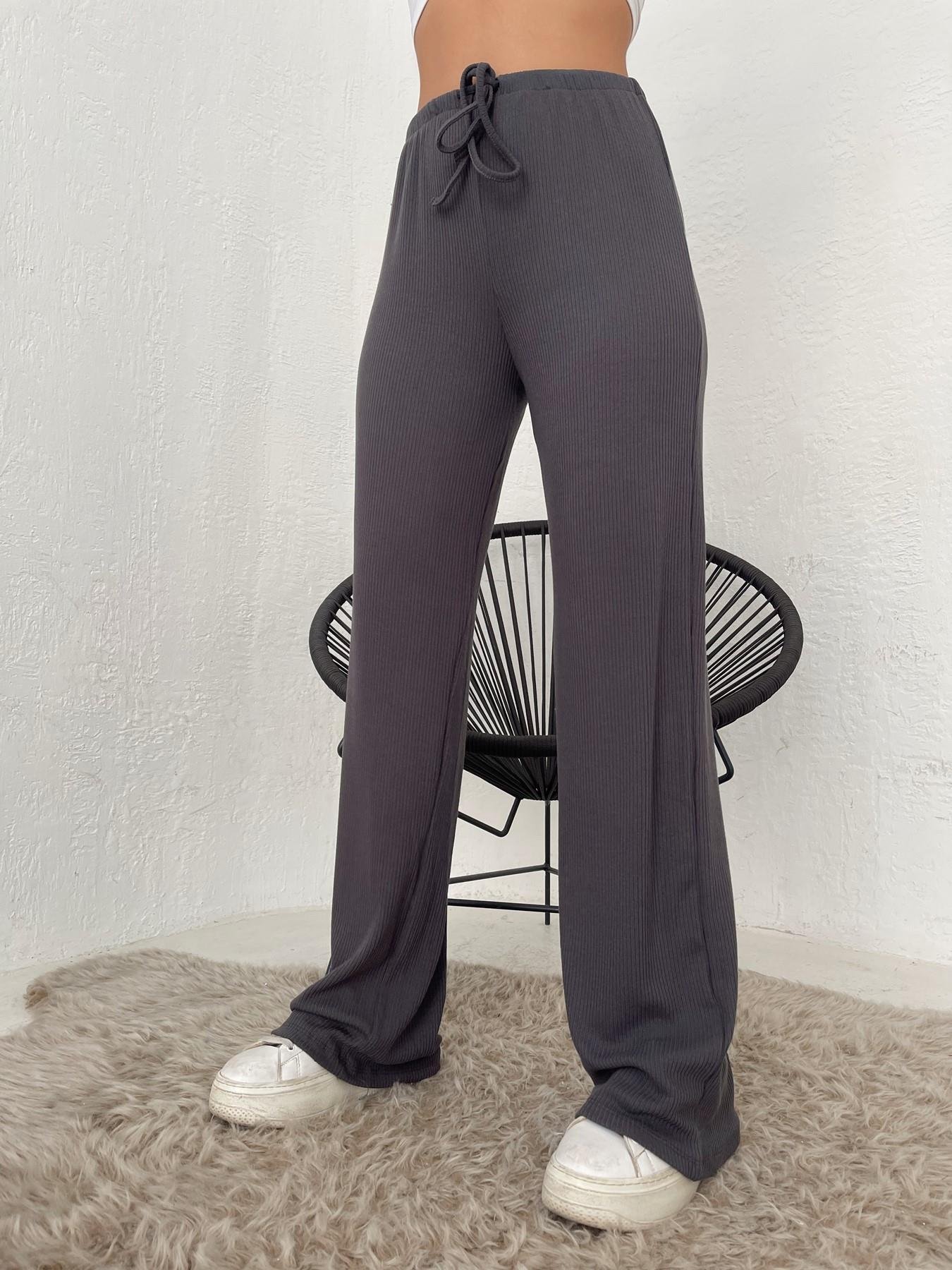 Fitilli Relax Pantolon ANTRASİT