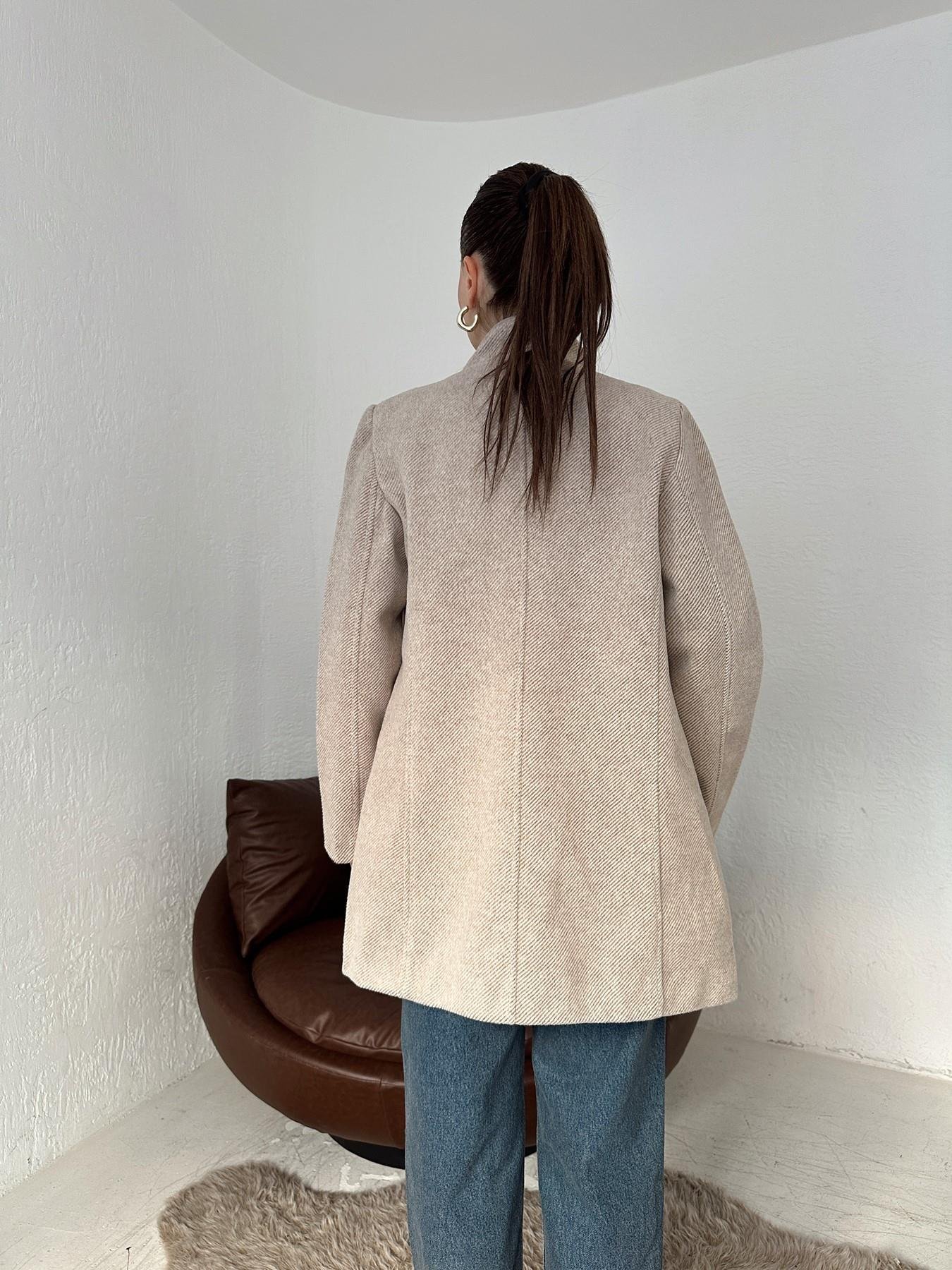 Gold Düğmeli Kaşe Kaban TAŞ