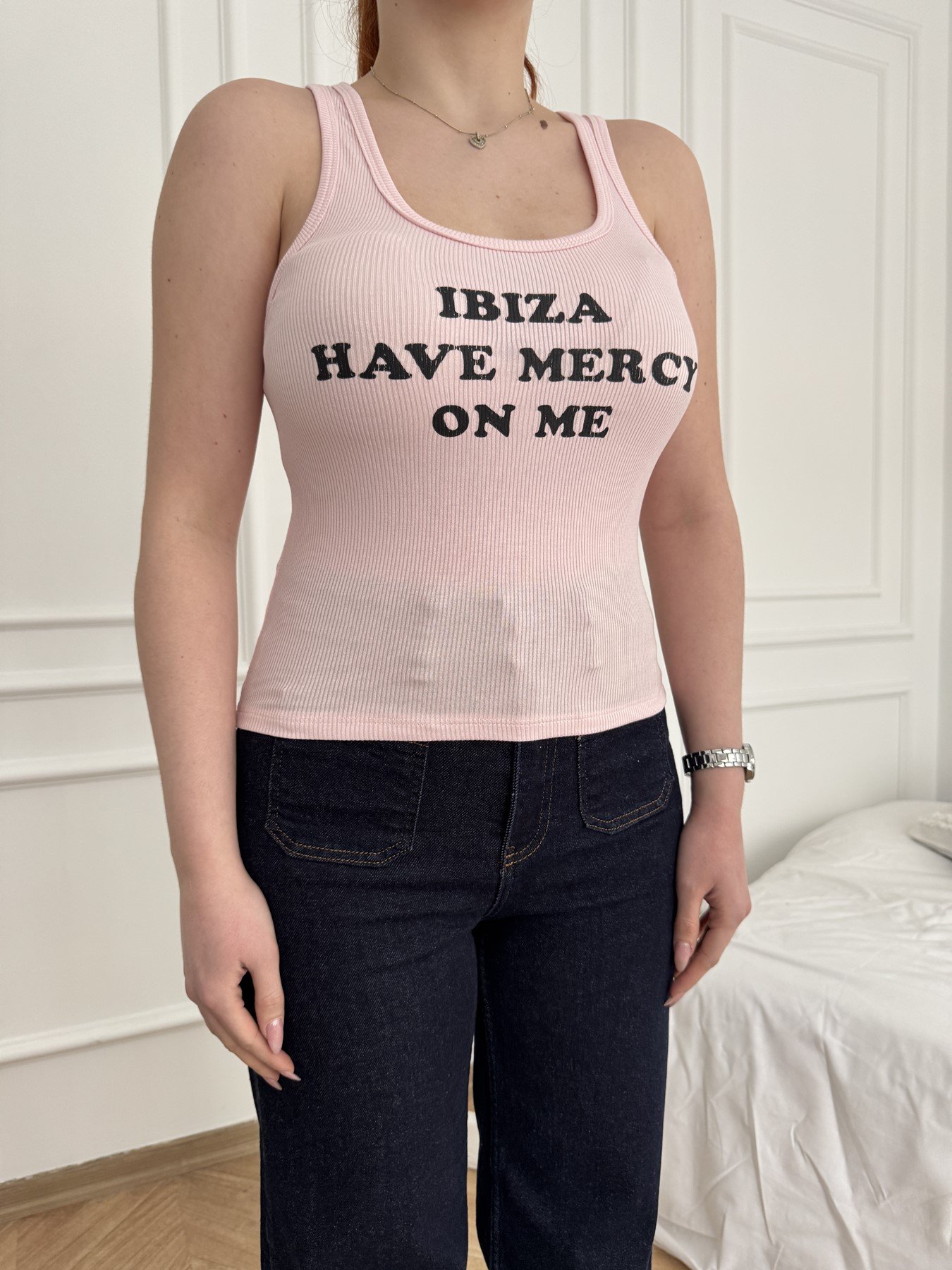 Ibıza Atlet Şeker pembe