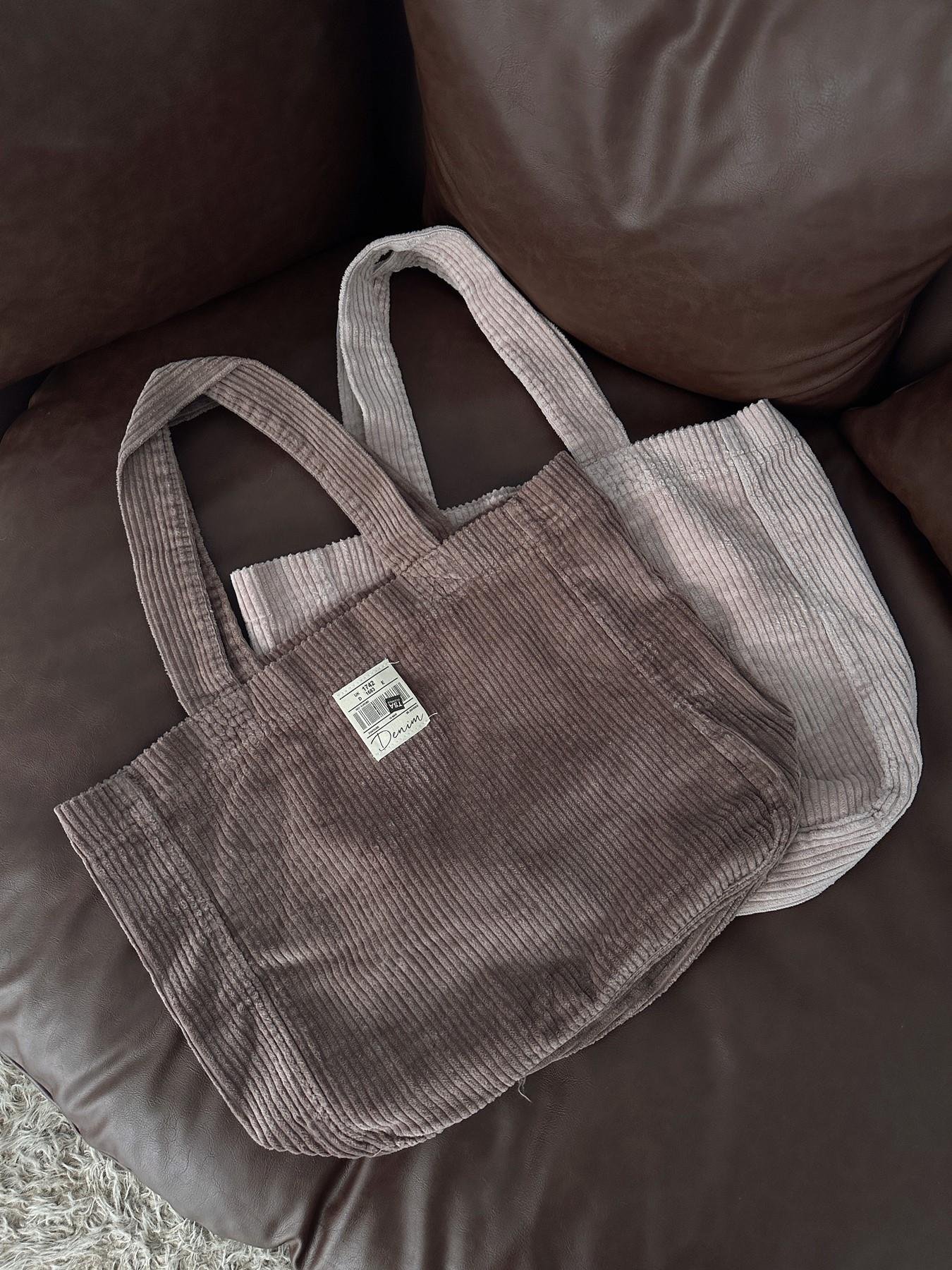 Kadife Çanta VİZON