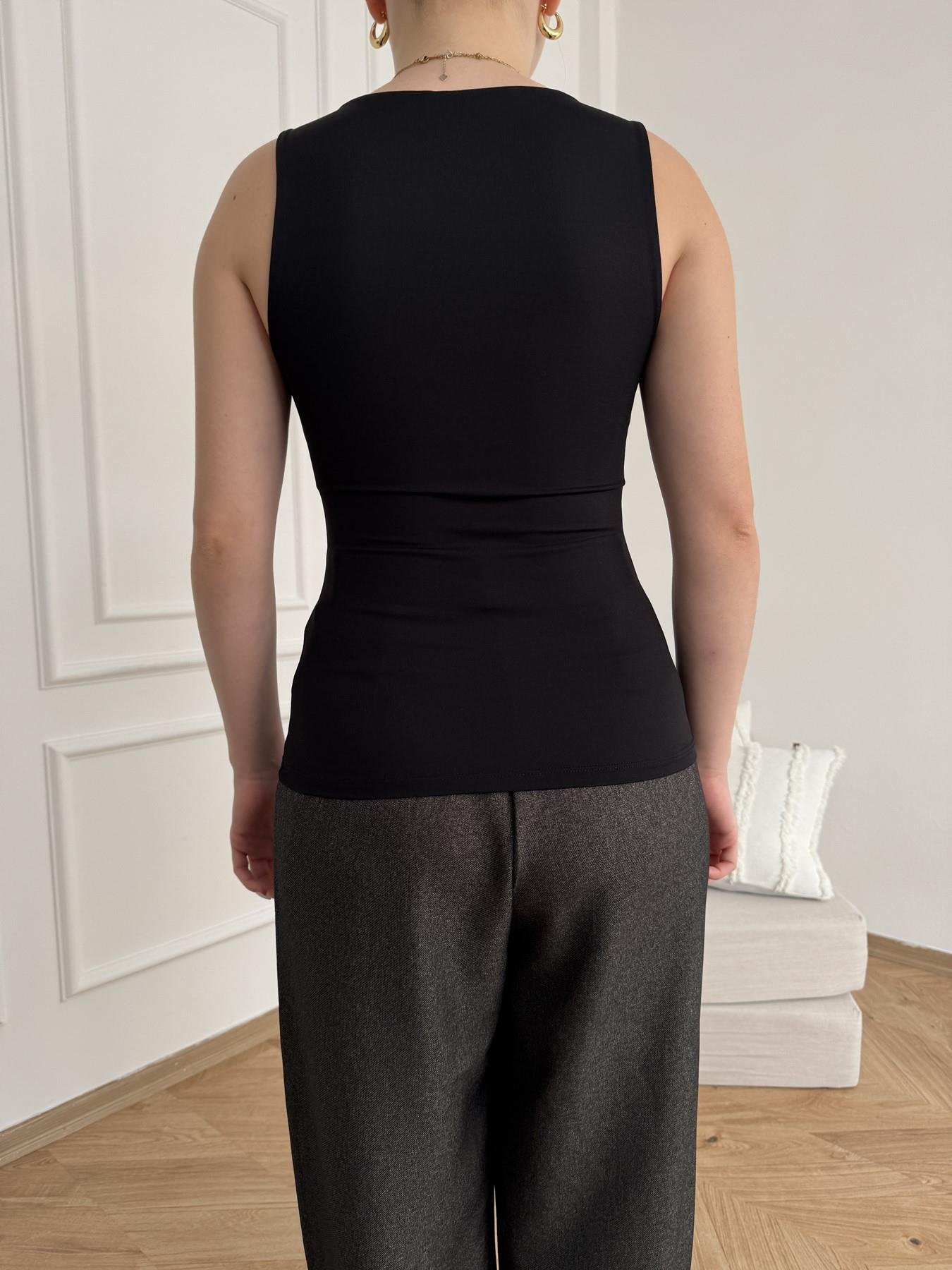 Kalın Askılı Atlet Siyah