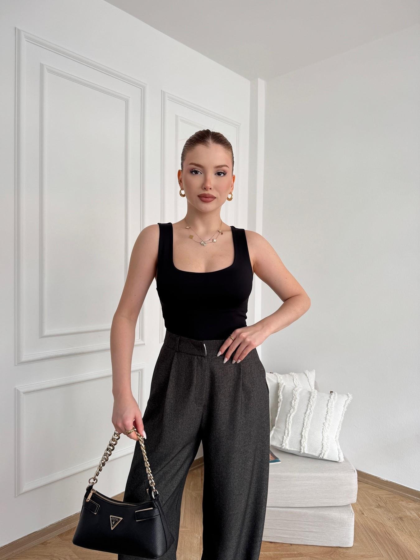 Kalın Askılı Atlet Siyah