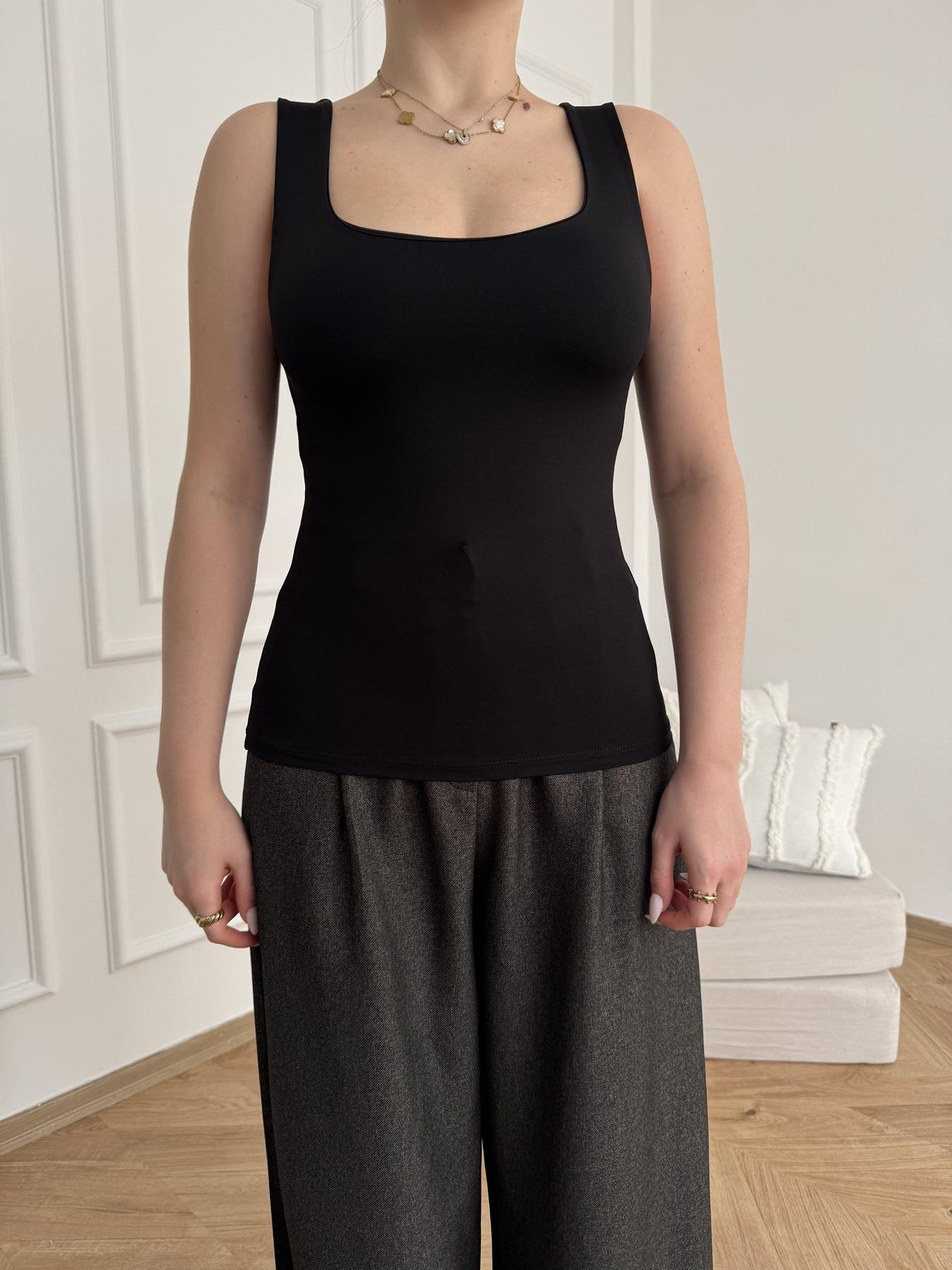 Kalın Askılı Atlet Siyah