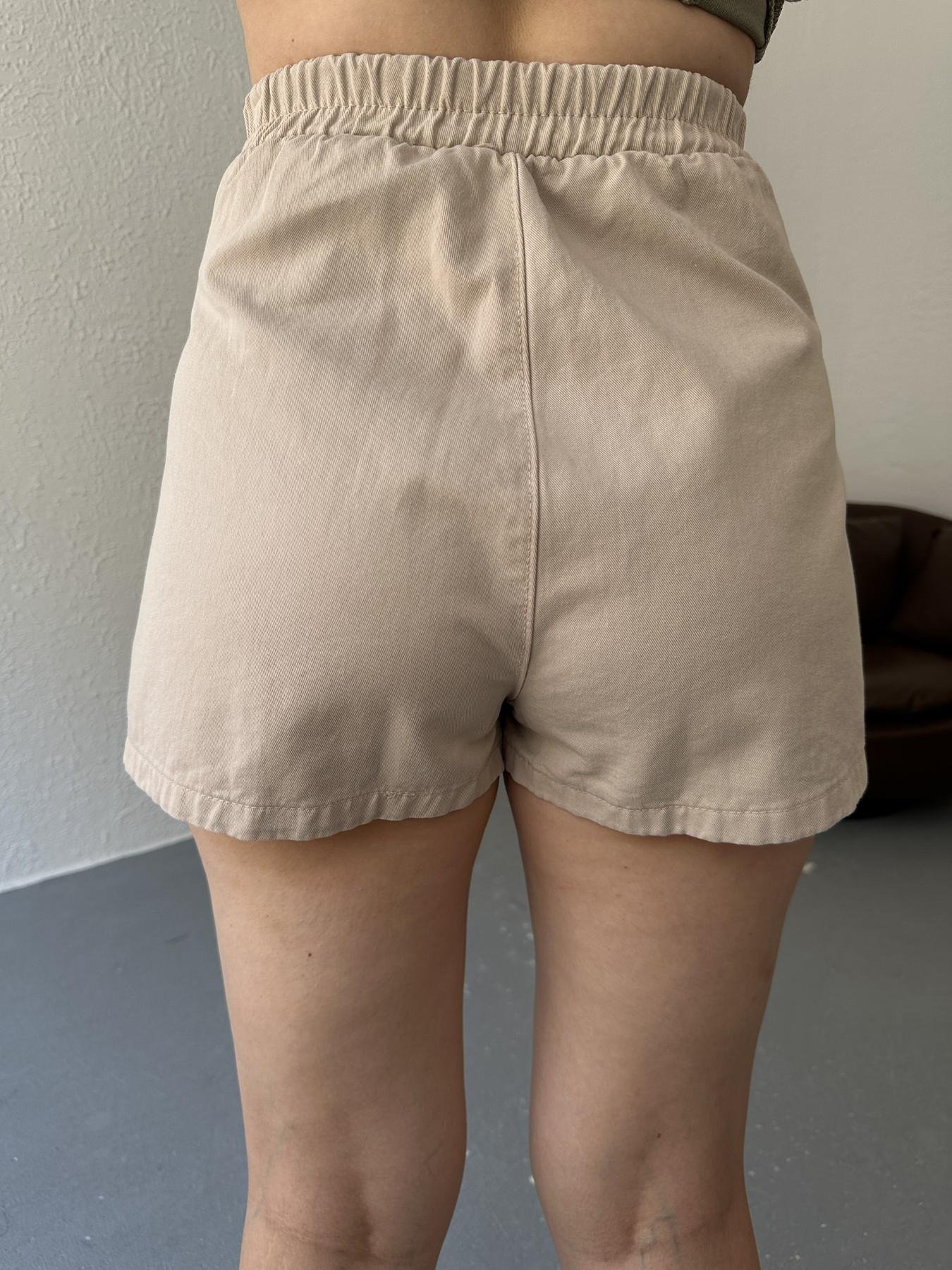 Kapaklı Şort Etek Taş