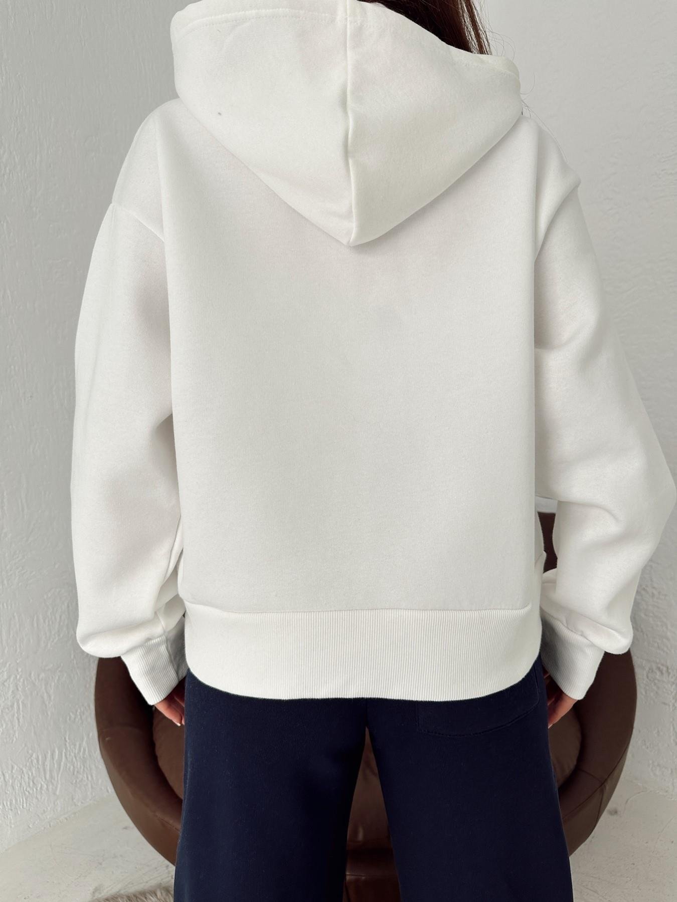 Kapüşonlu  Sweatshirt EKRU