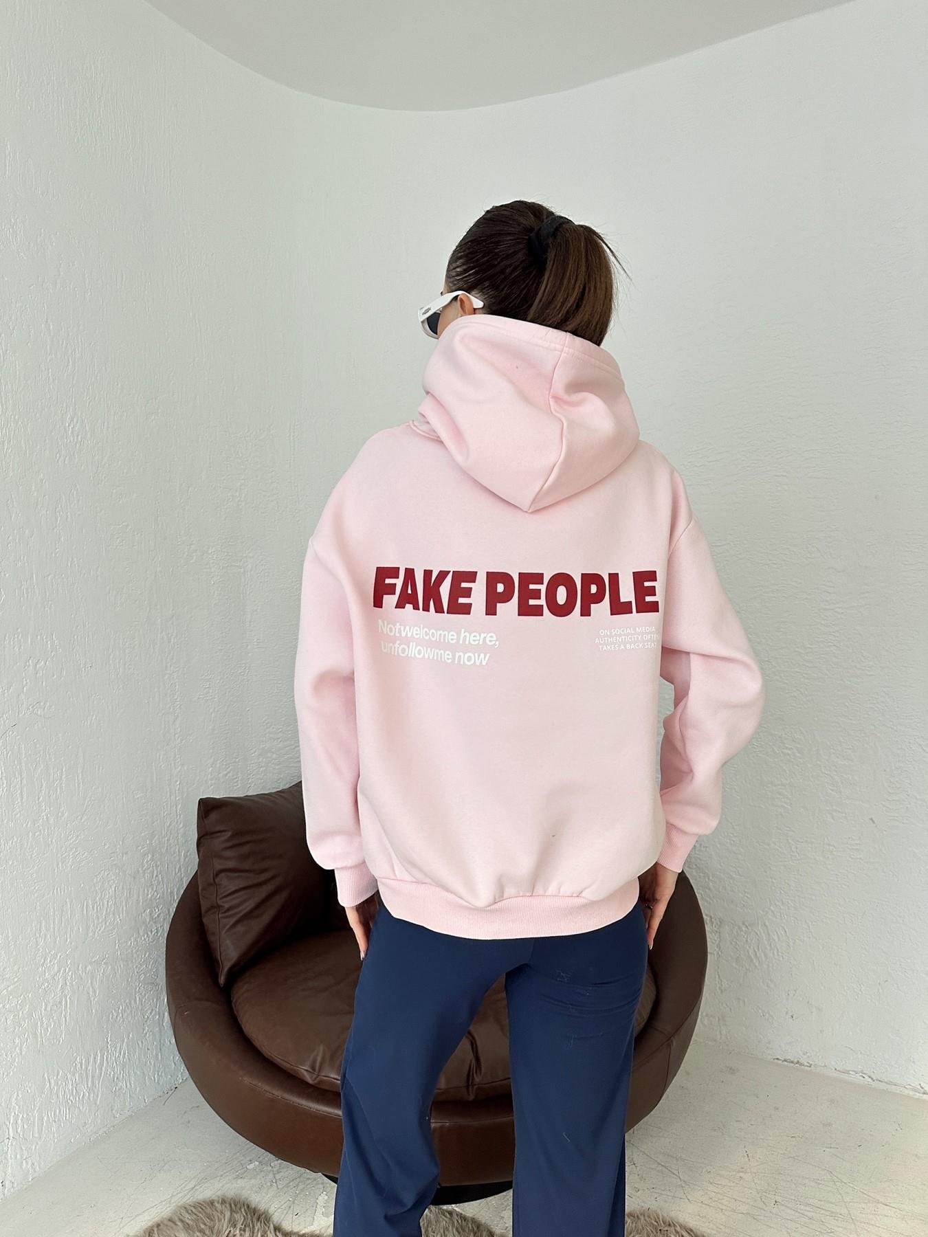 Kapüşonlu Sweatshirt PUDRA