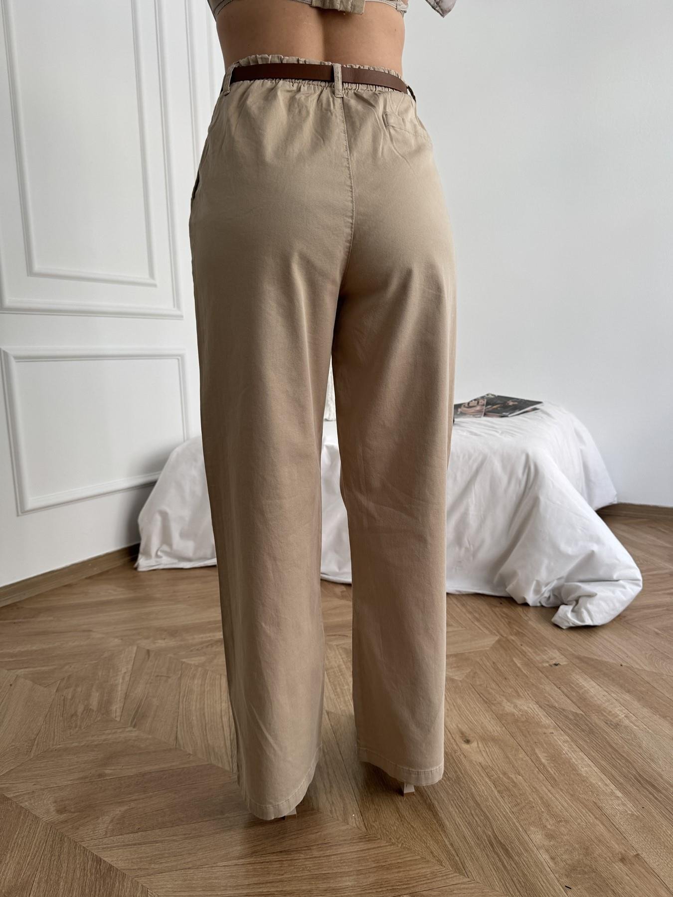 Kemerli Pantolon Koyu taş