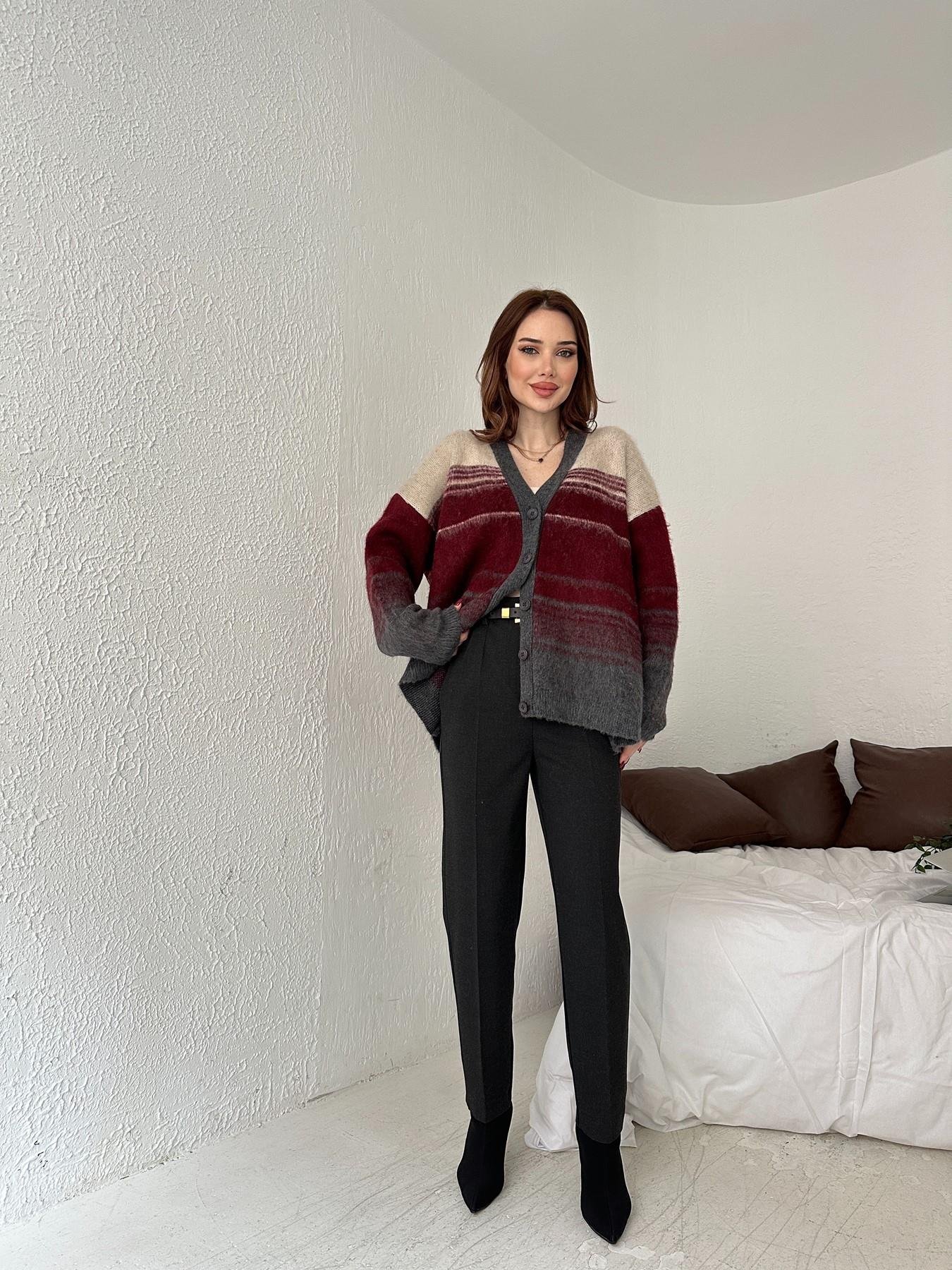 Kemerli Yüksel Bel Pantolon ANTRASİT