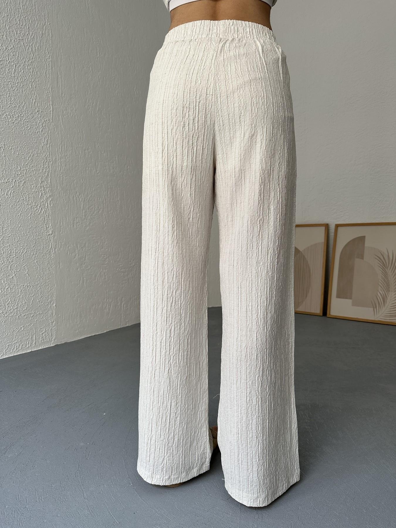 Keten Pantolon Naturel