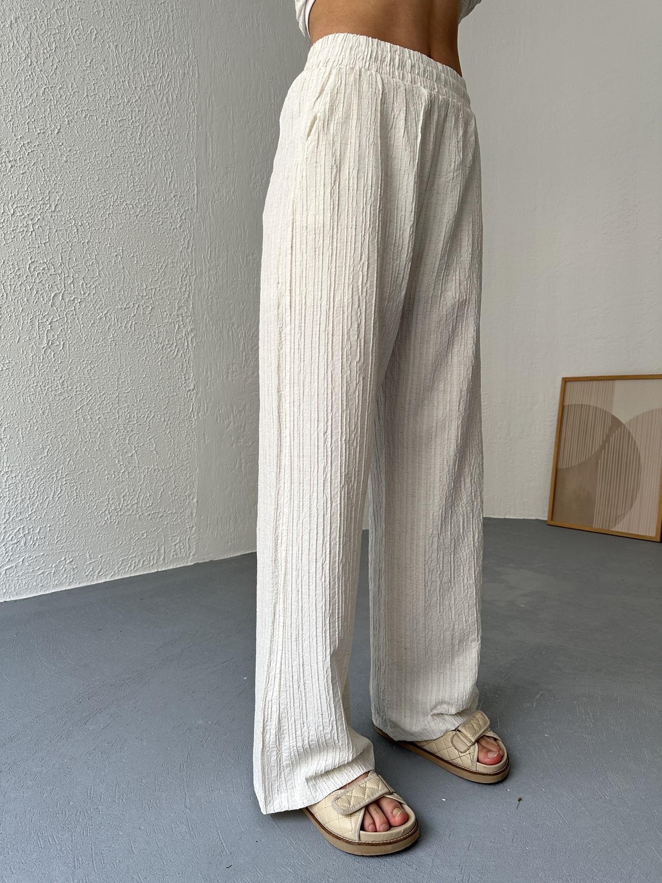 Keten Pantolon Naturel