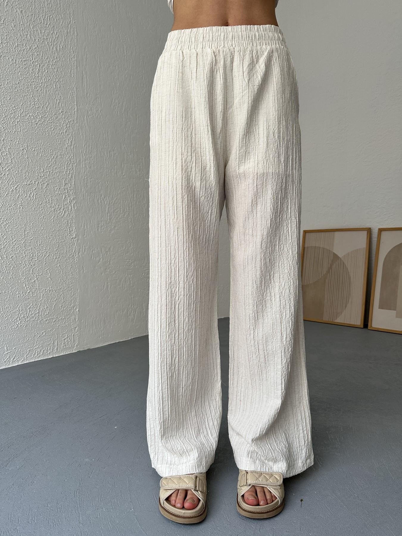 Keten Pantolon Naturel