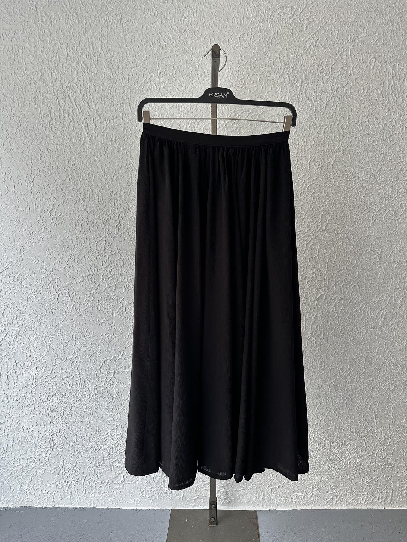 Kloş Etek Siyah