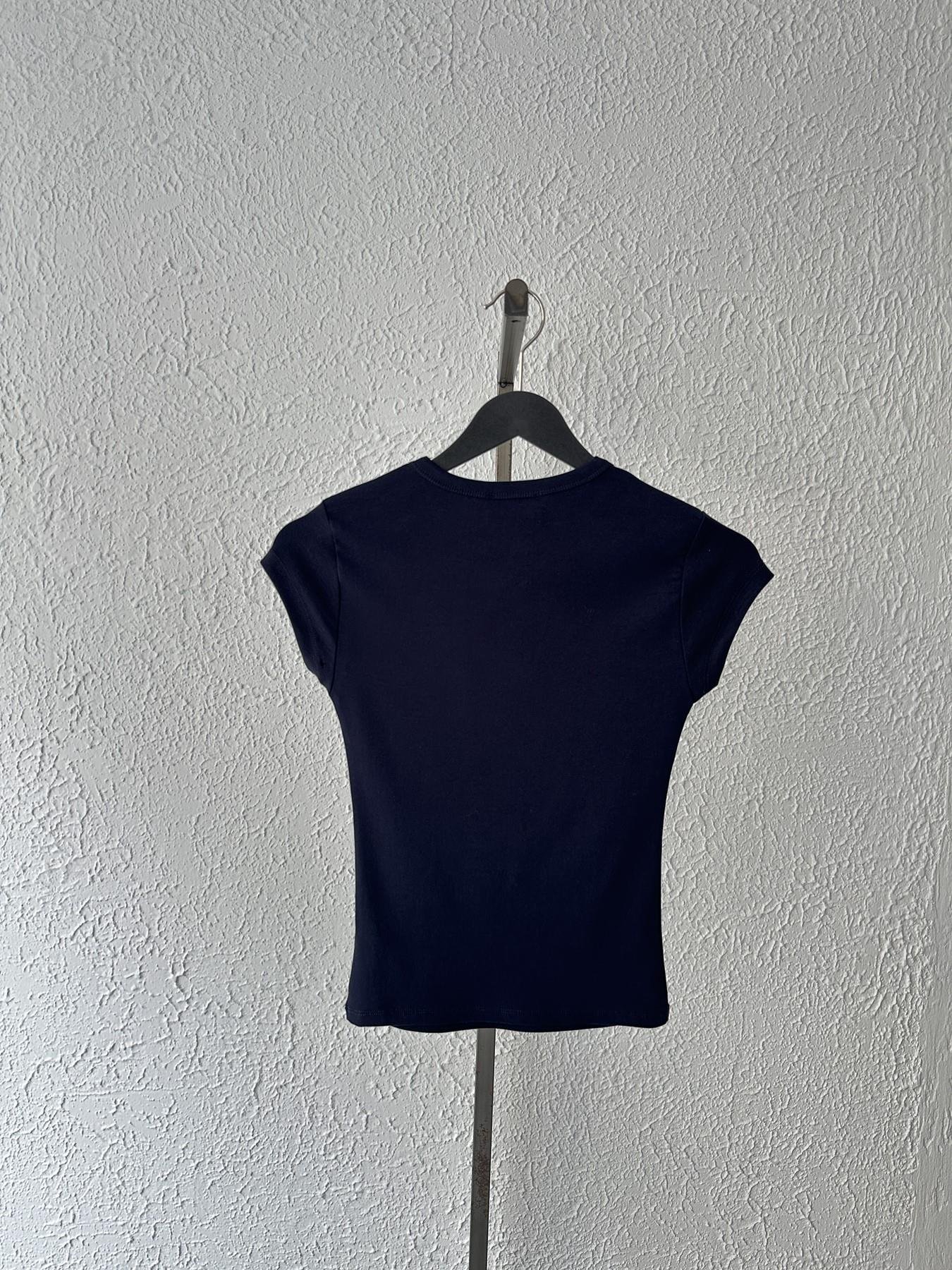 Kolsuz Tişört Lacivert