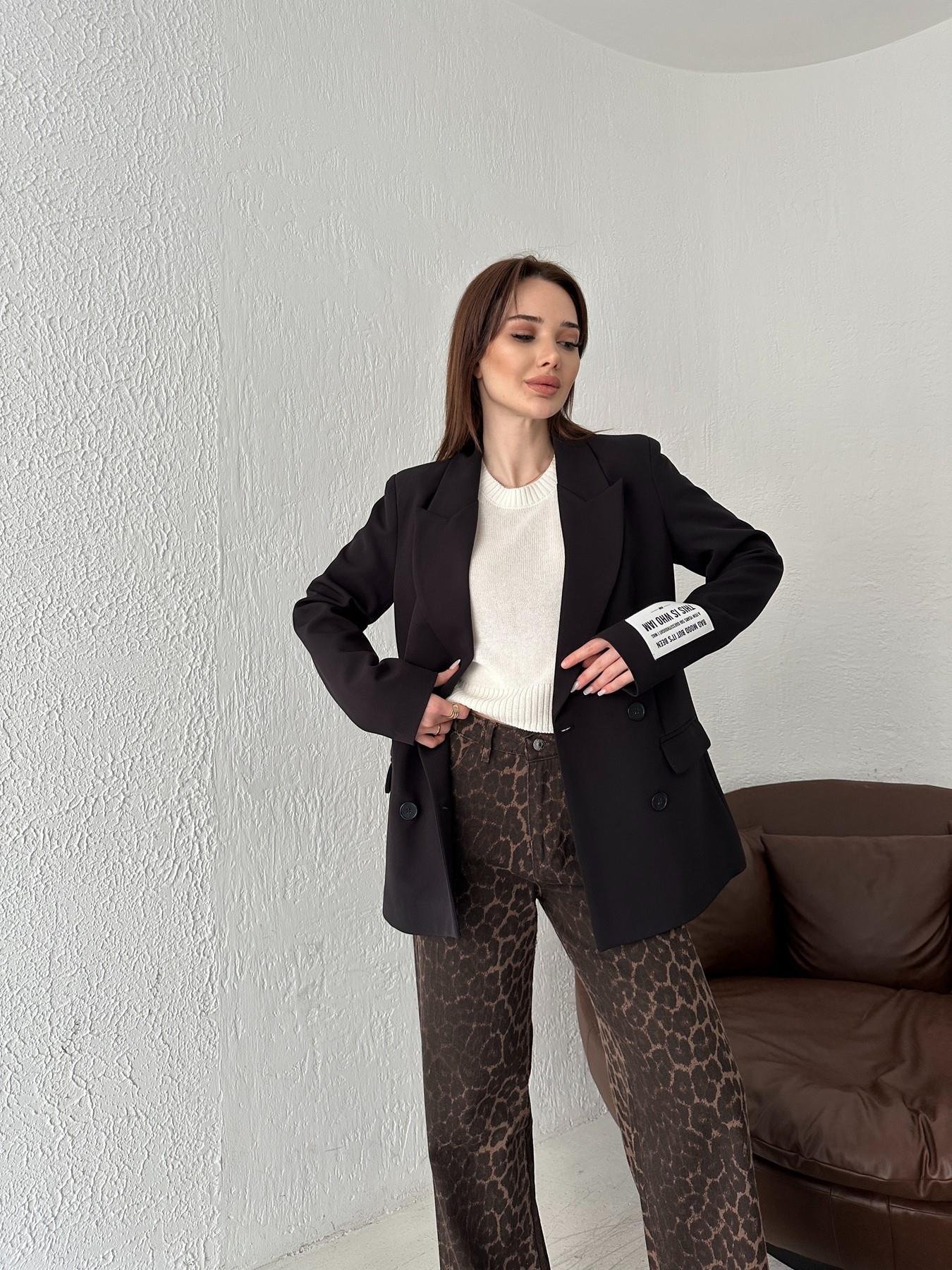 Kolu Bantlı Basic Ceket SİYAH