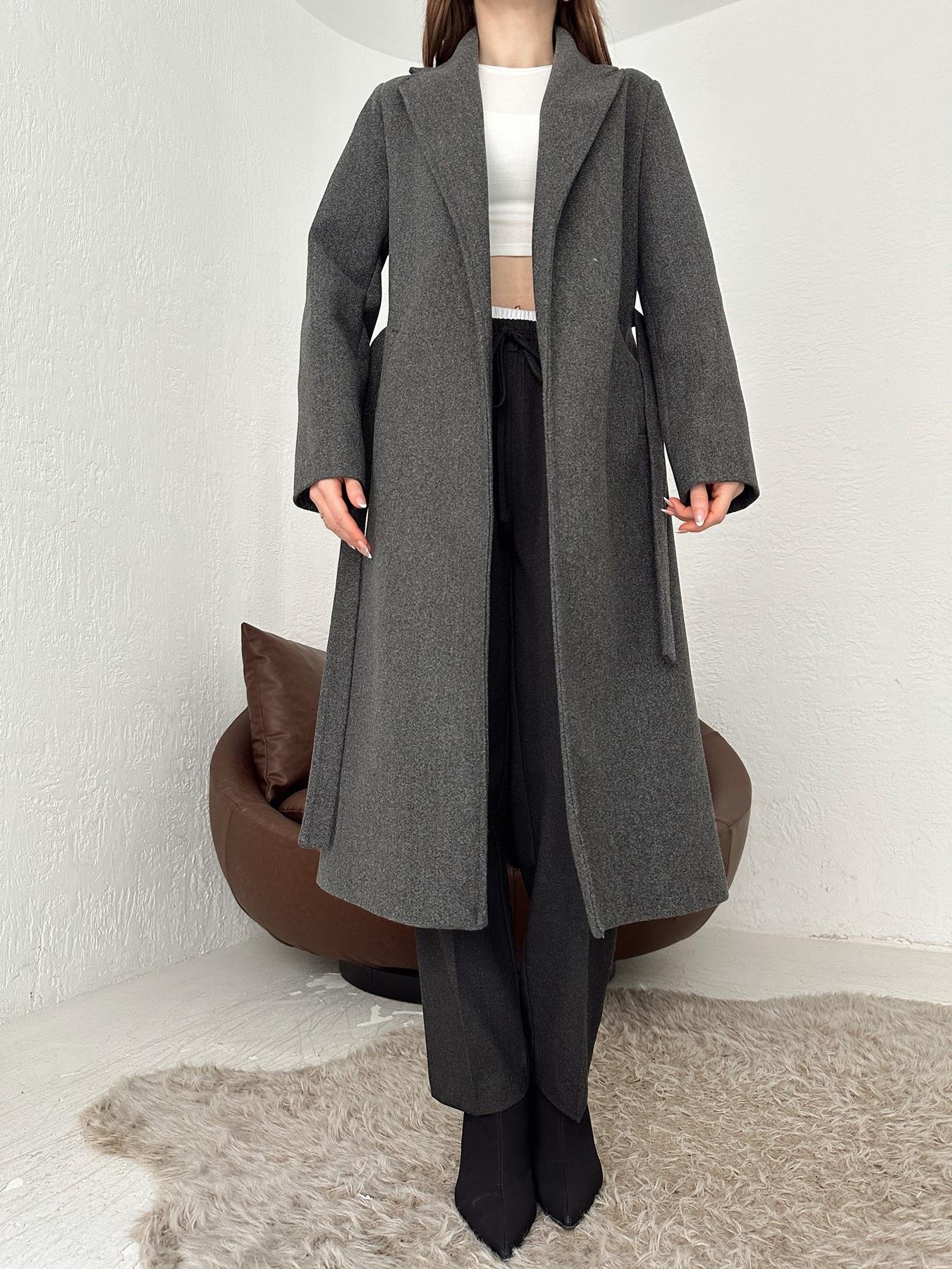 Kuşaklı Kaşe Kaban ANTRASİT