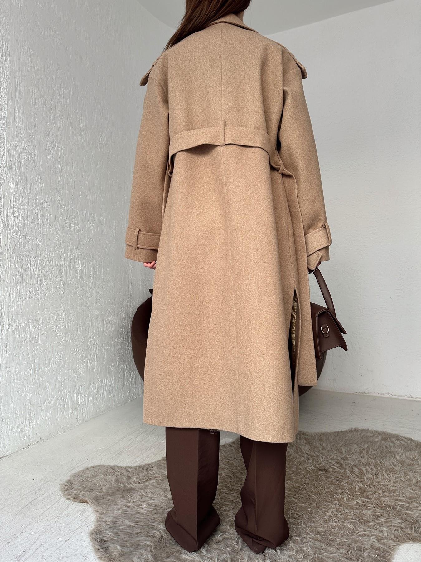 Kuşaklı Kaşe Kaban BEJ