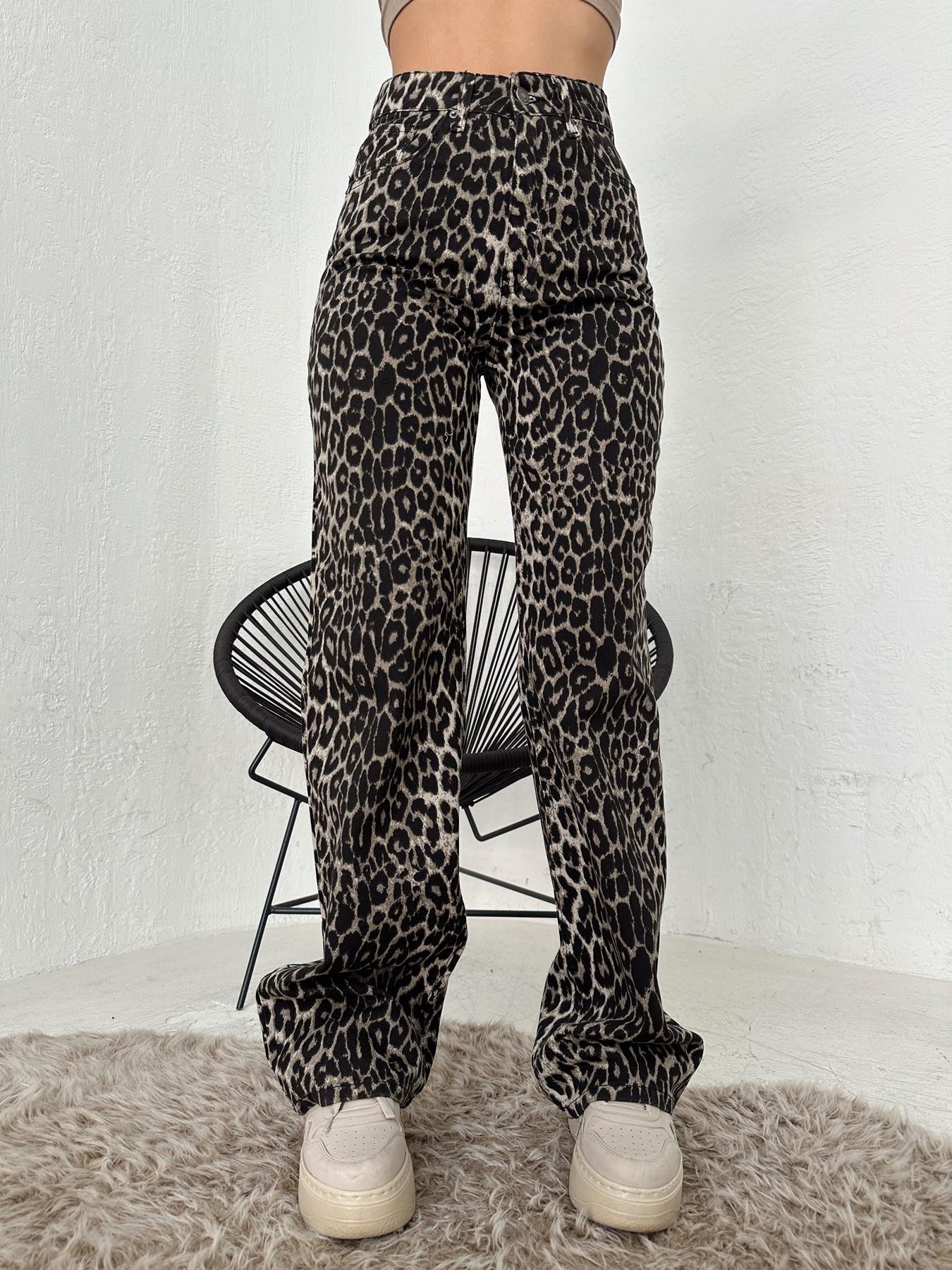 Leopar Pantolon KAHVE
