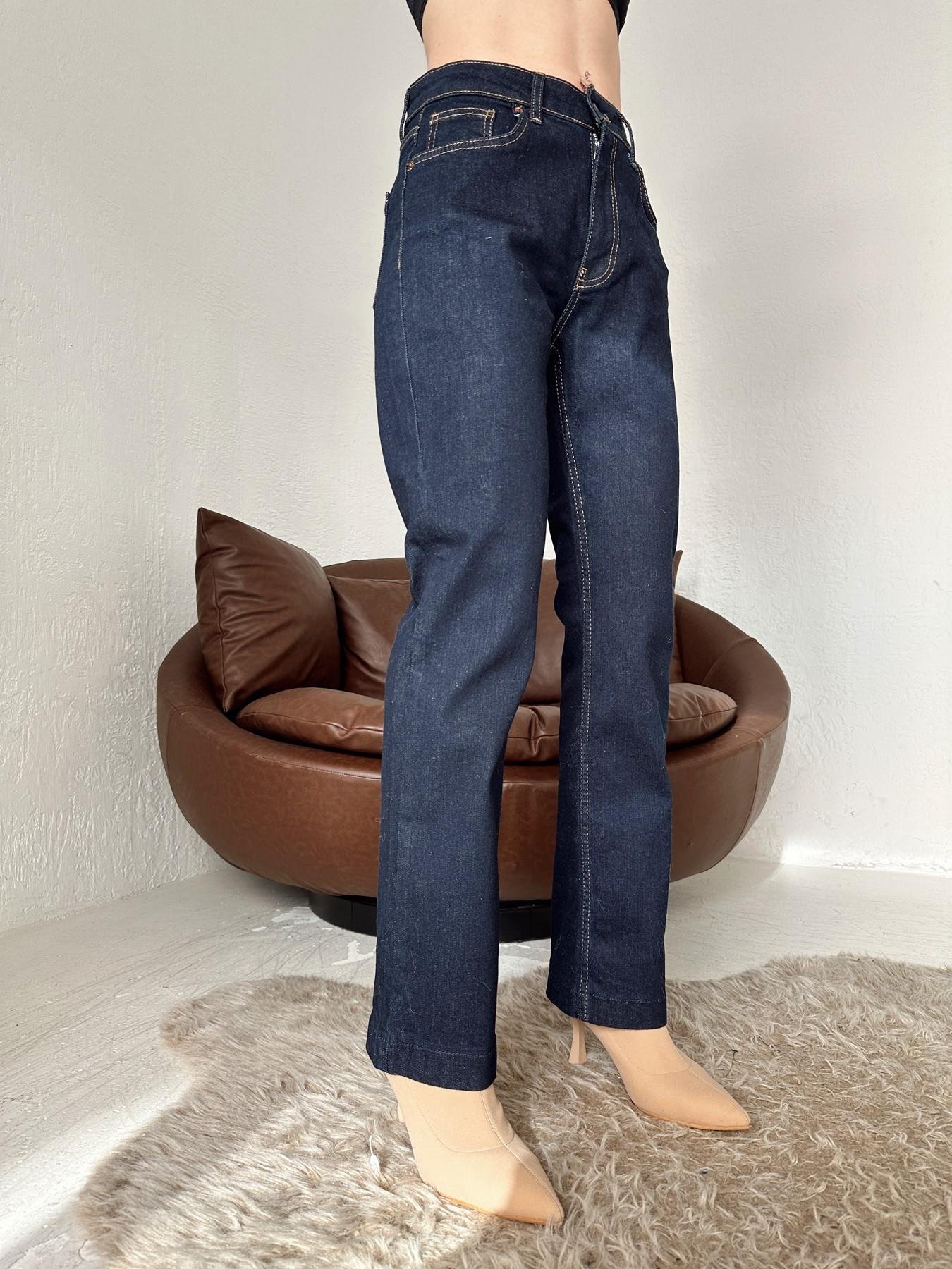 Likralı Stright Pantolon LACİVERT