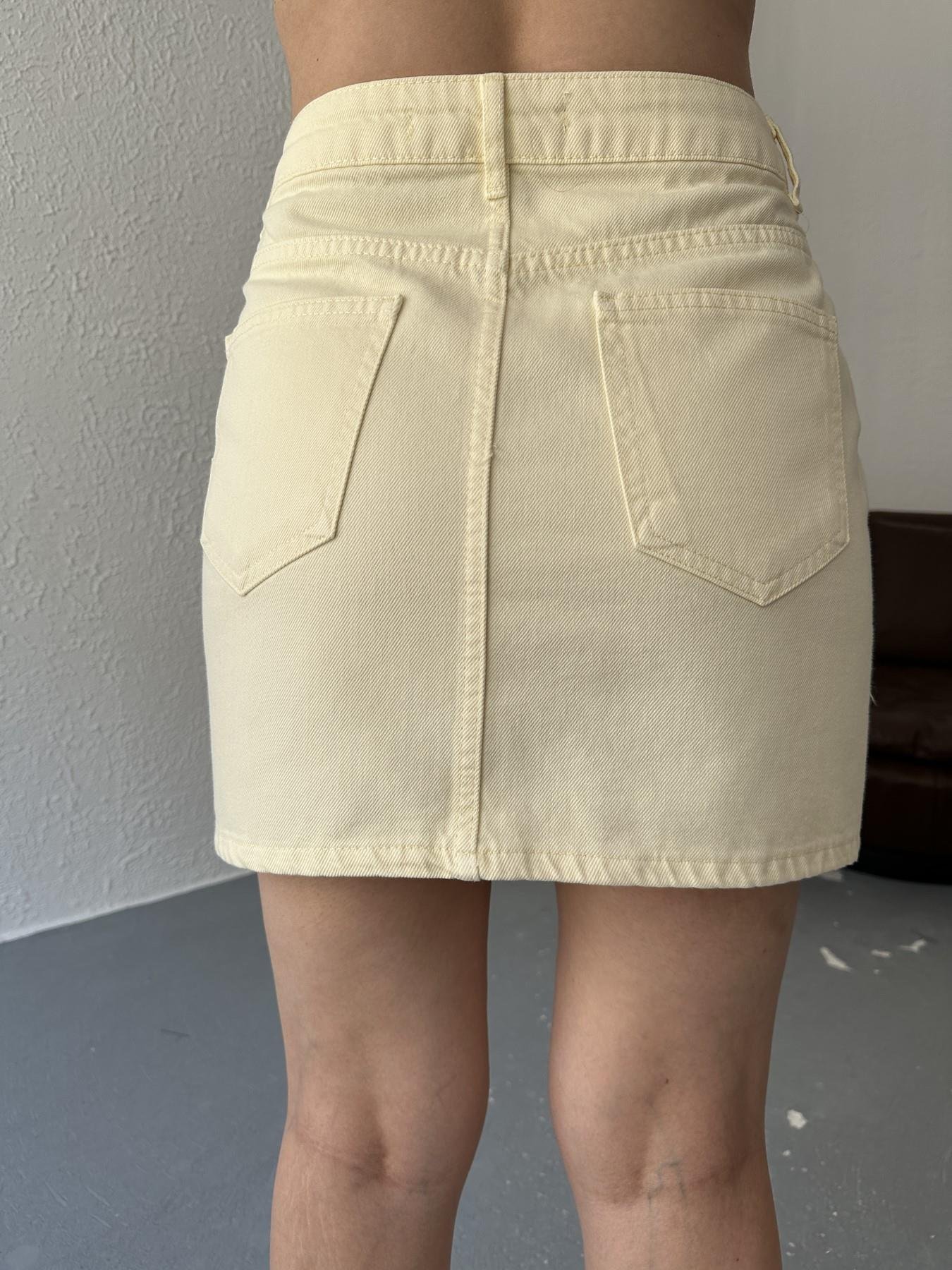Mini Etek Sarı