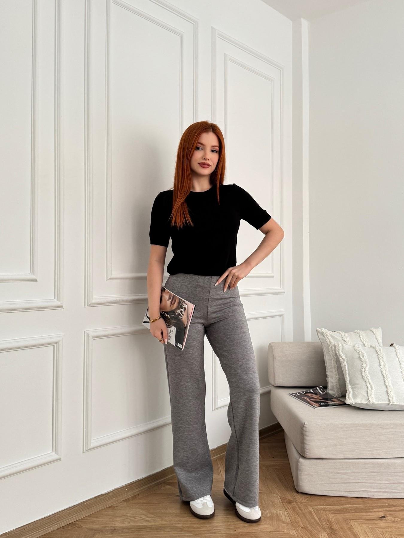 Modal Bol Pantolon Antrasit melanj