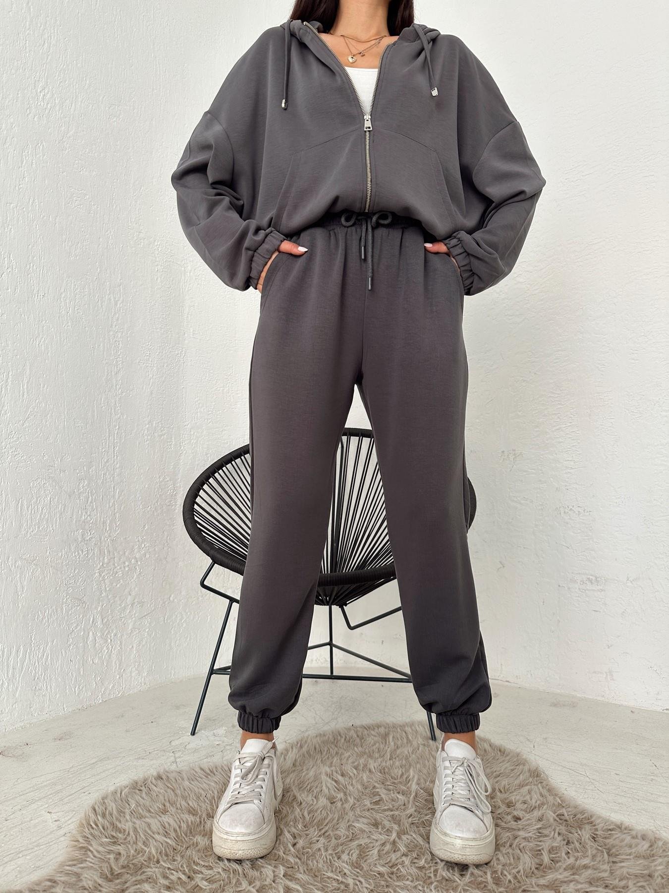 Modal Kumaş Eşofman Altı ANTRASİT