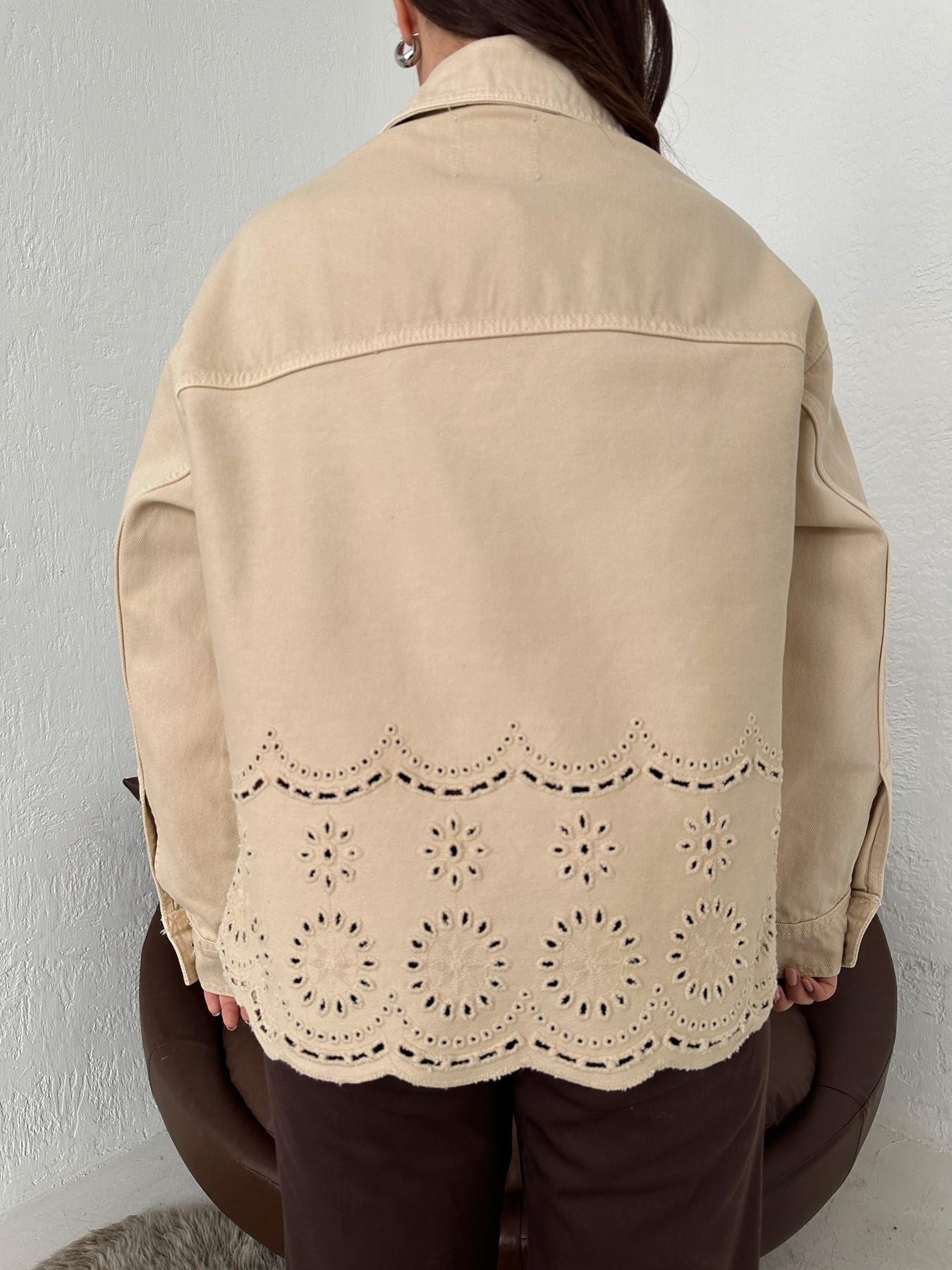 Nakış Detay Ceket TAŞ