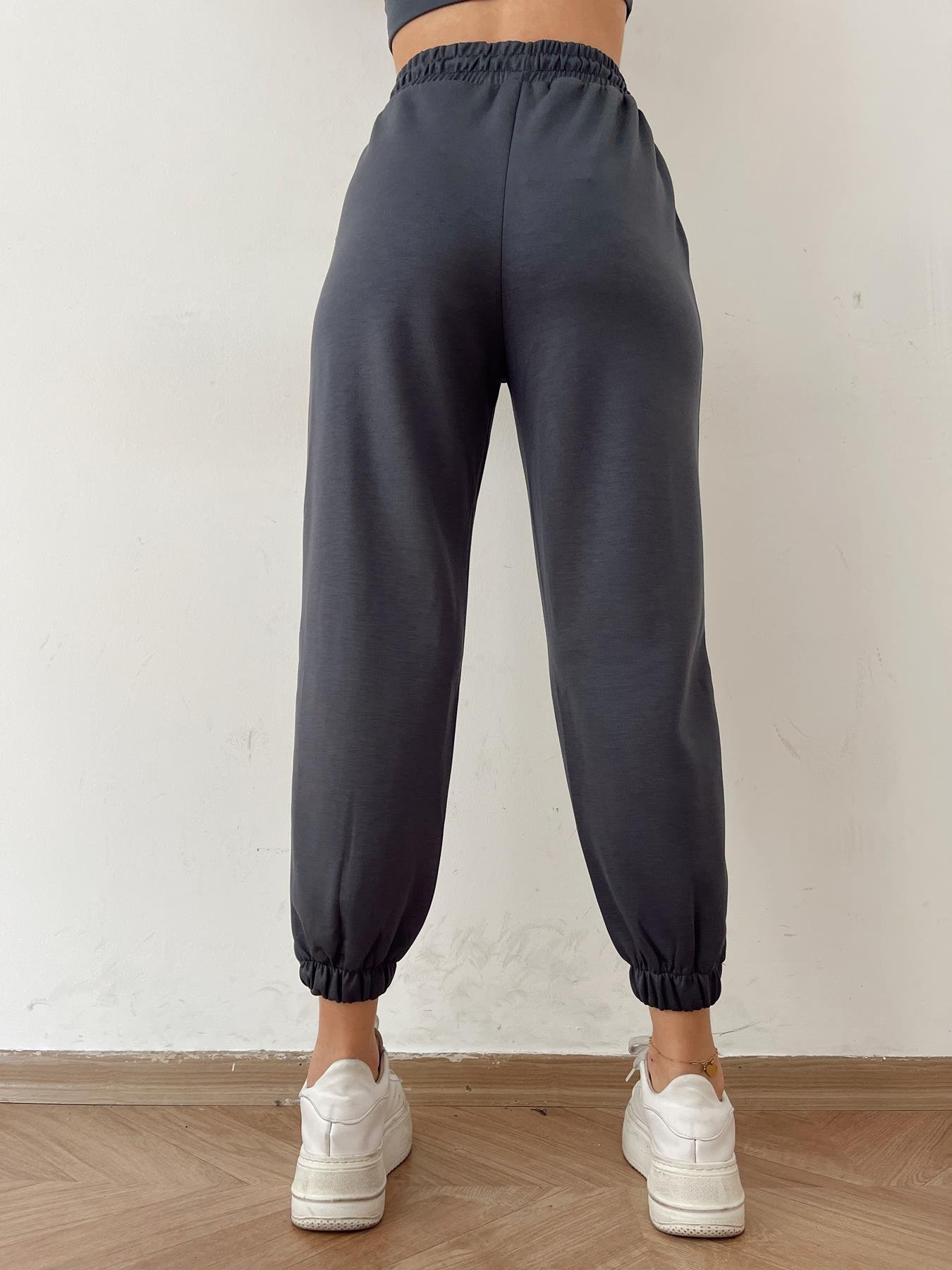 Önü Dikişli Eşofman Altı ANTRASİT