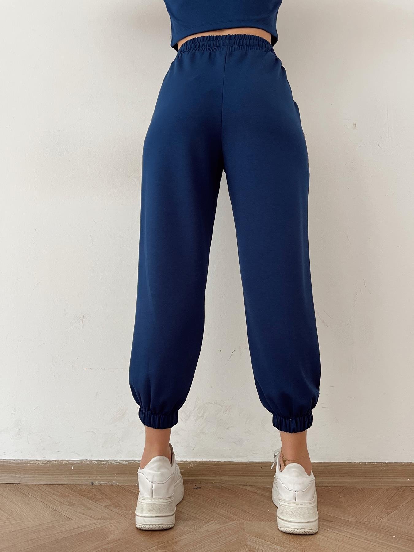 Önü Dikişli Eşofman Altı LACİVERT