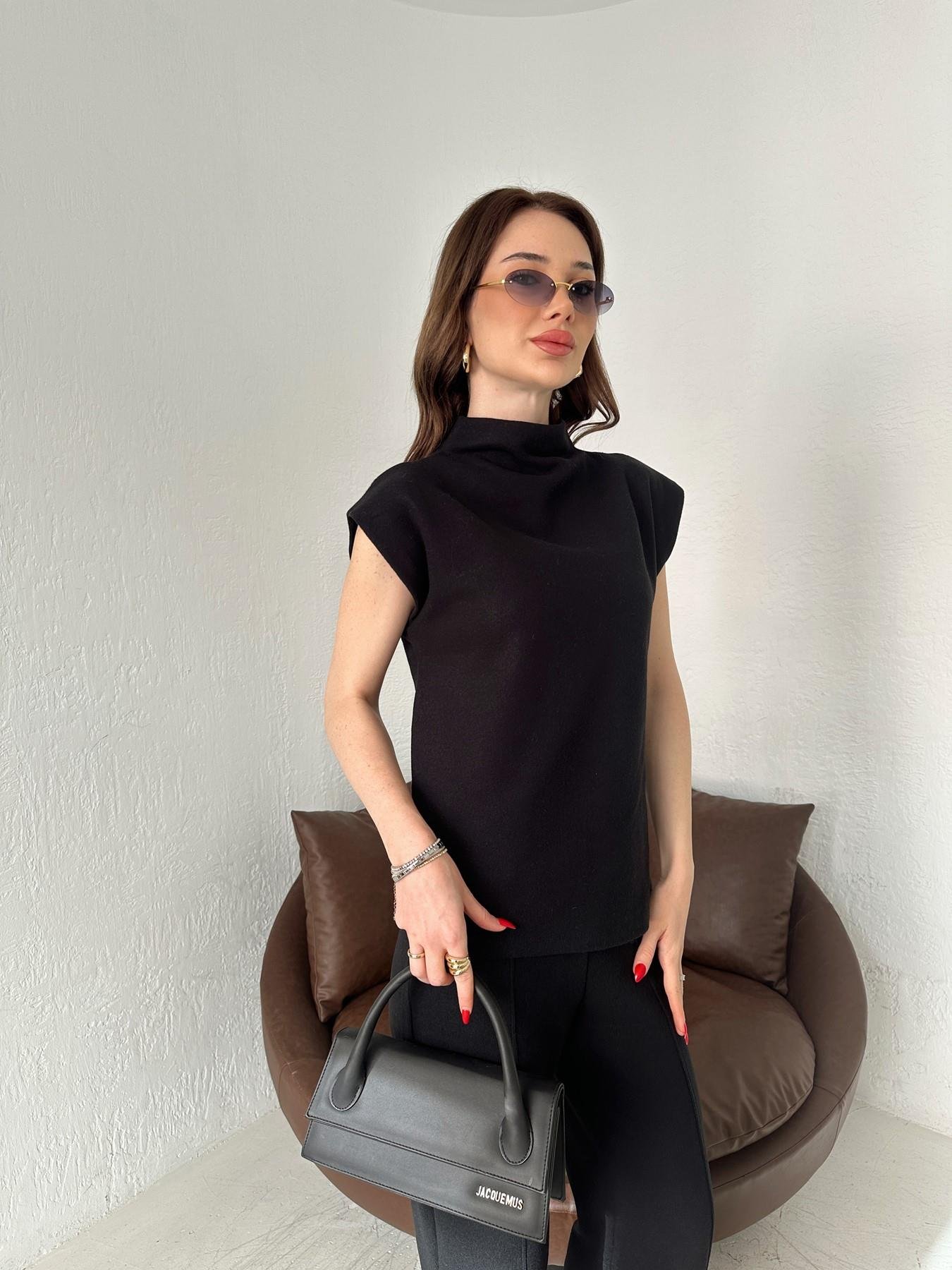 Örme Süveter SİYAH