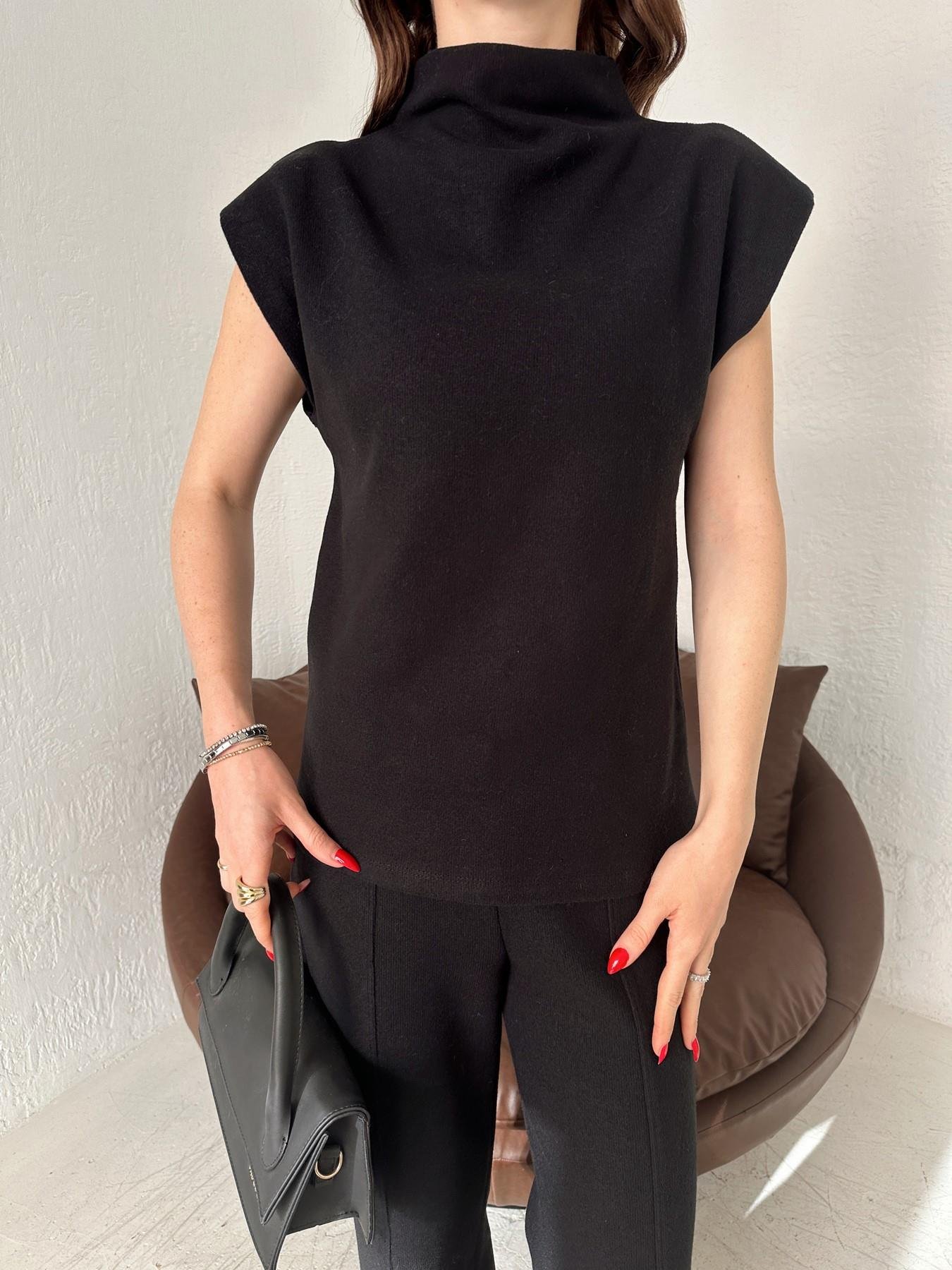 Örme Süveter SİYAH