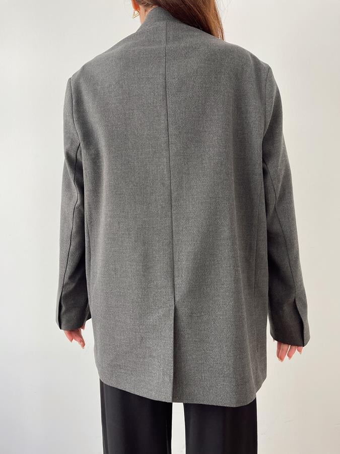 Oversize Blazer Ceket ANTRASİT