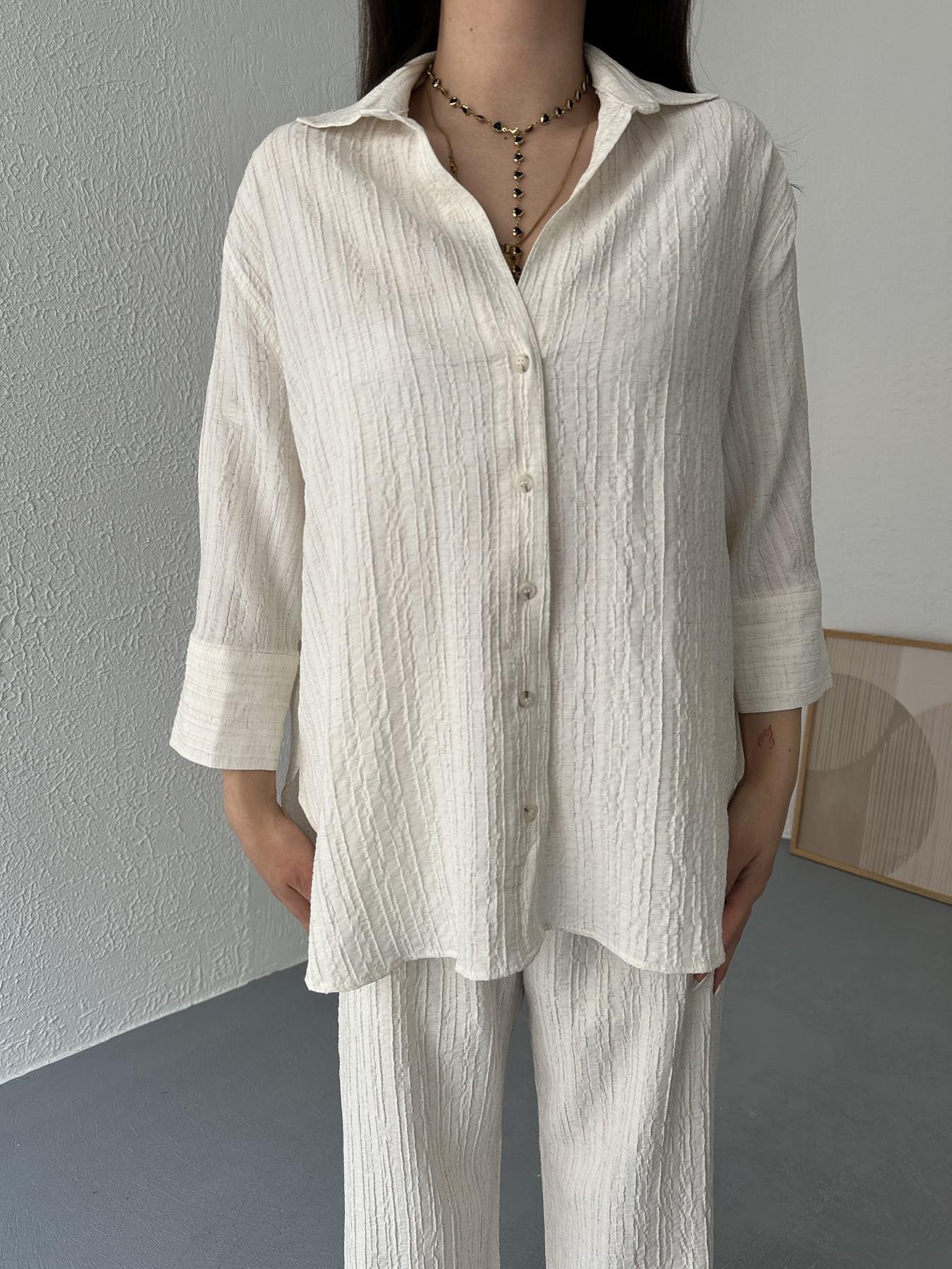 Oversize Gömlek Naturel