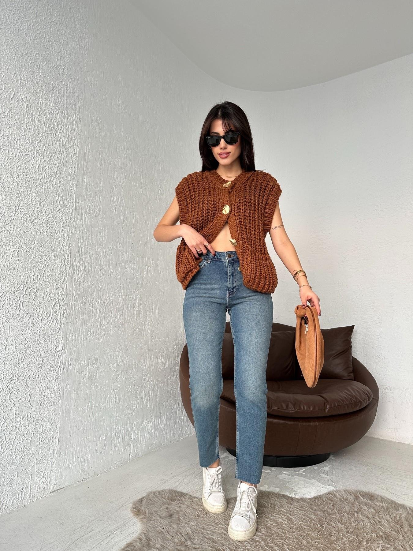 Paçası Dikişsiz Mom Fit Jean 62 TİNT