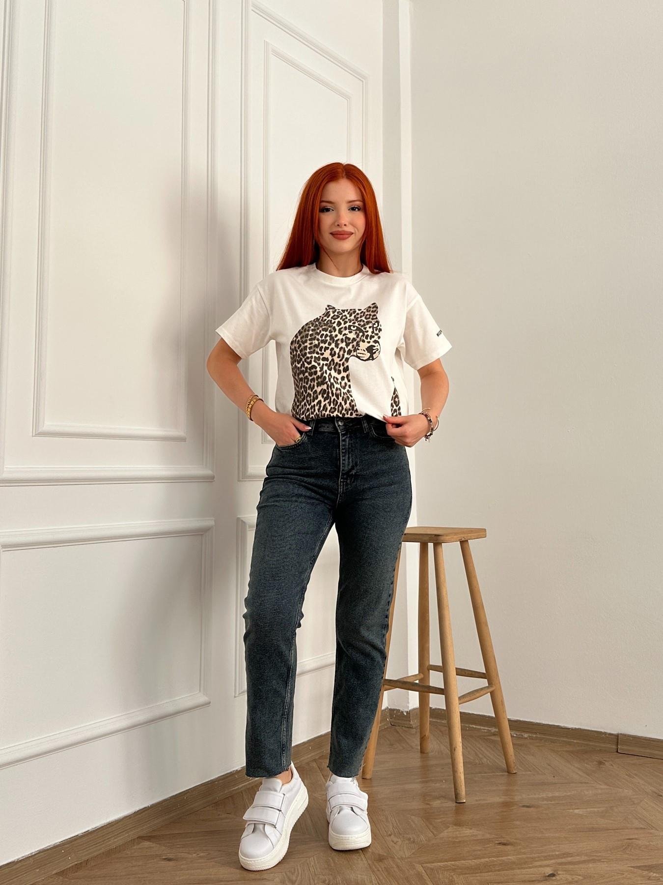 Paçası Dikişsiz Mom Pantolon 28 koyu mavi
