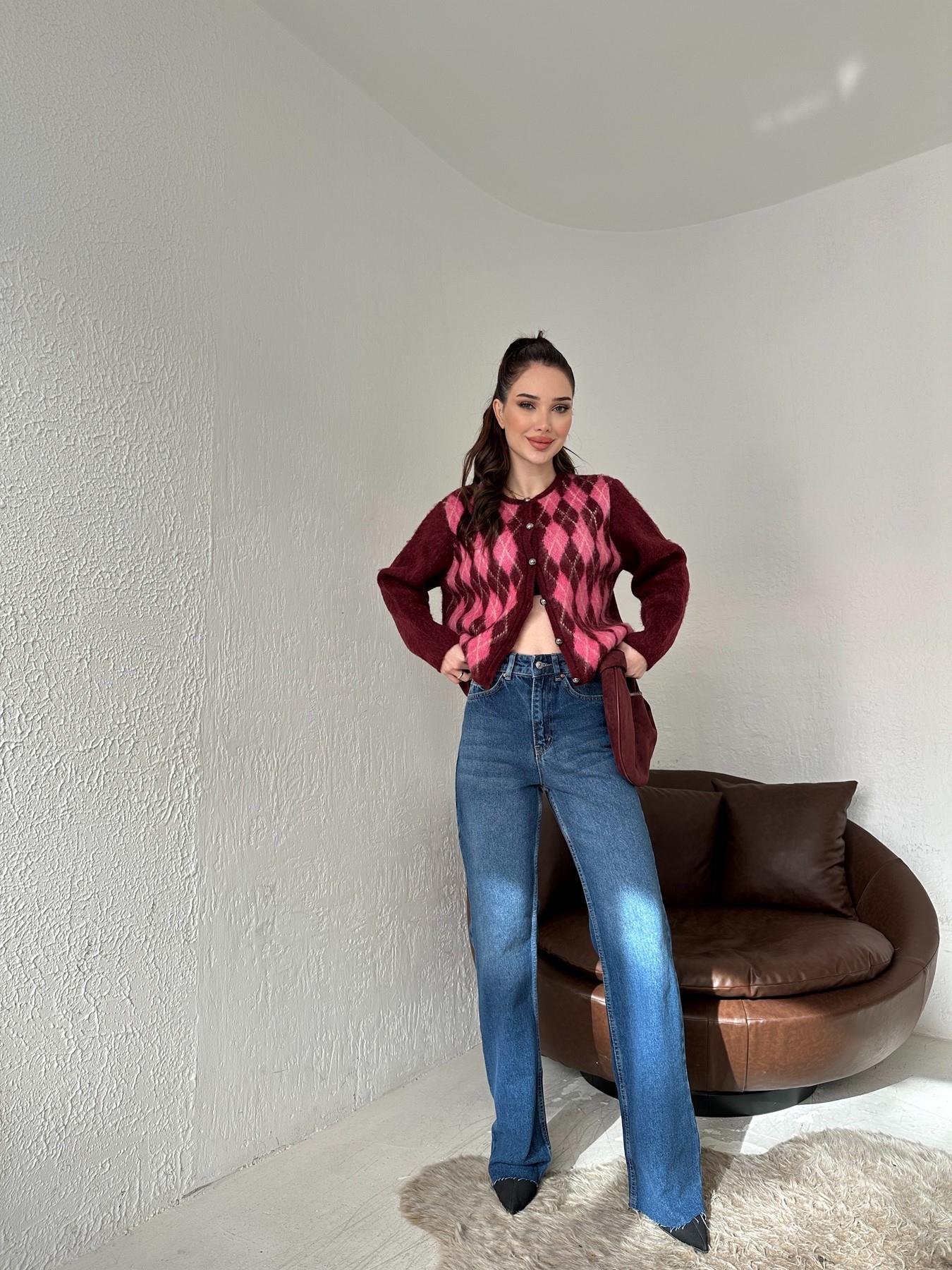 Paçası Kesik Palazzo Jean KOYU MAVİ