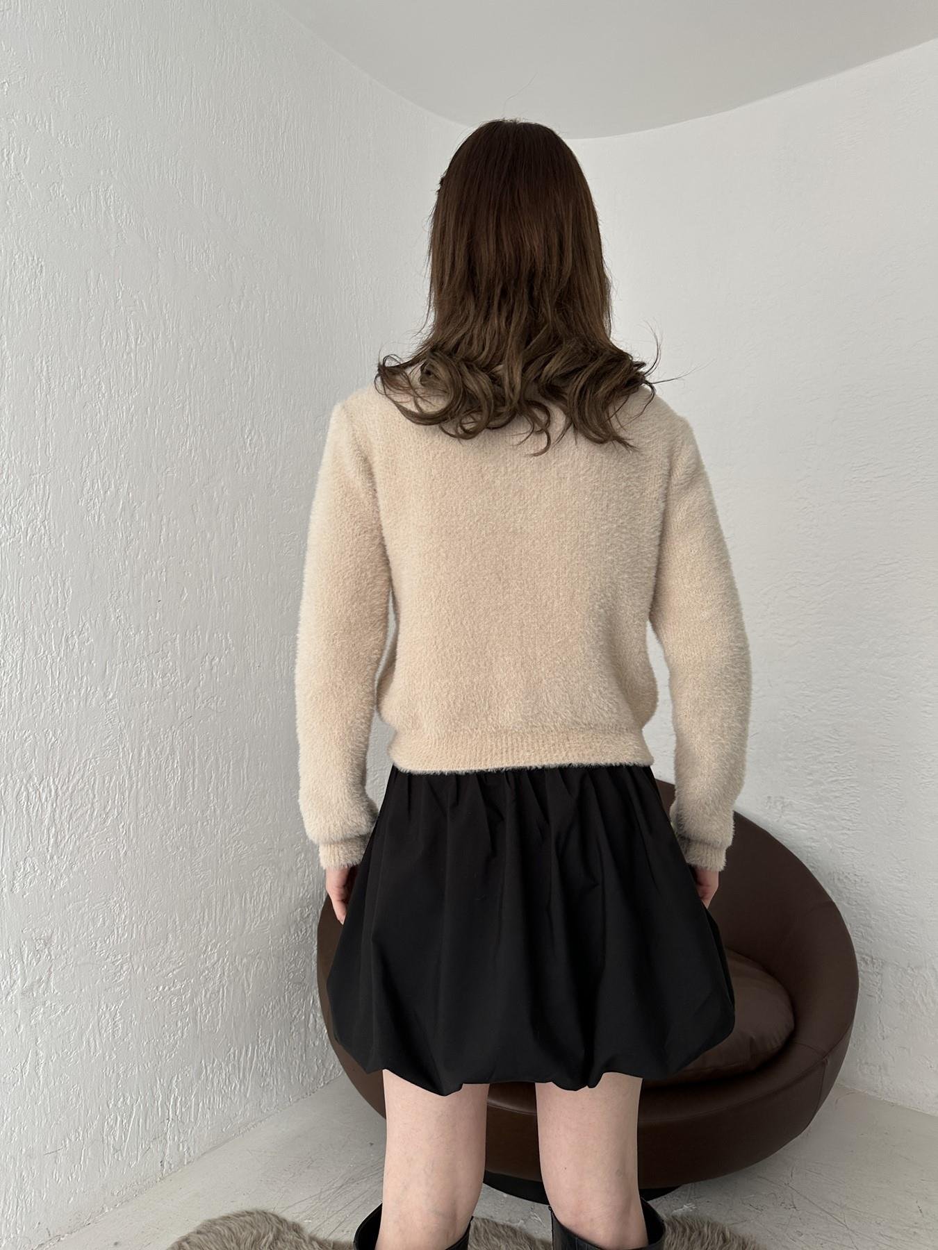 Papatya Düğmeli Yumoş Hırka TAŞ