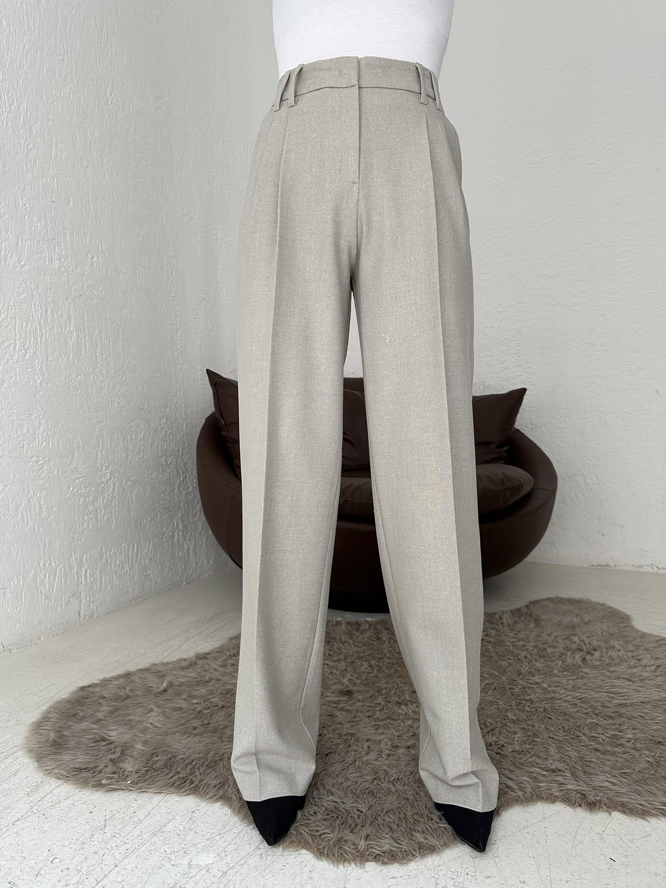 Pens Detay Pantolon Taş