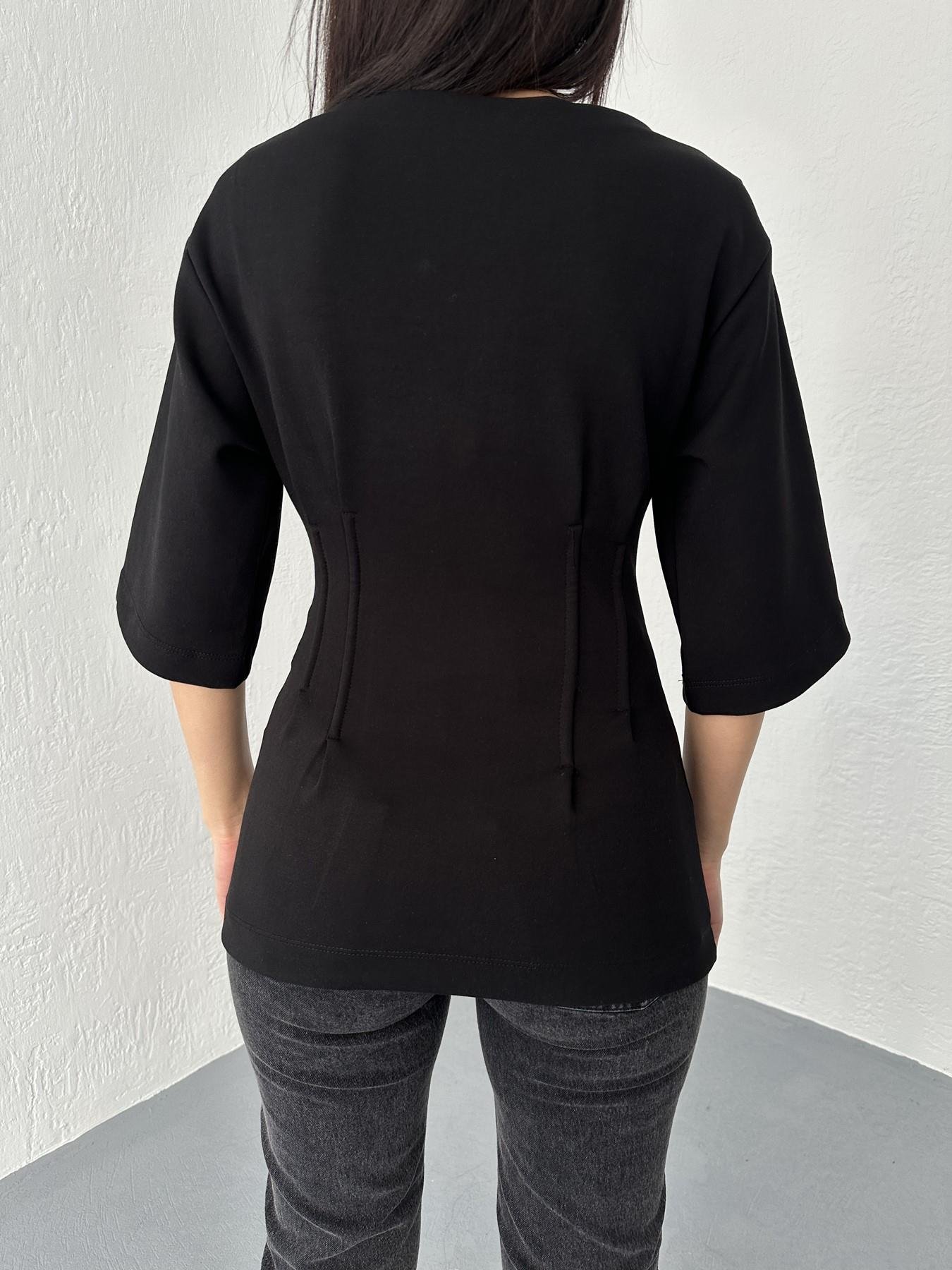 Pensli Tişört Siyah