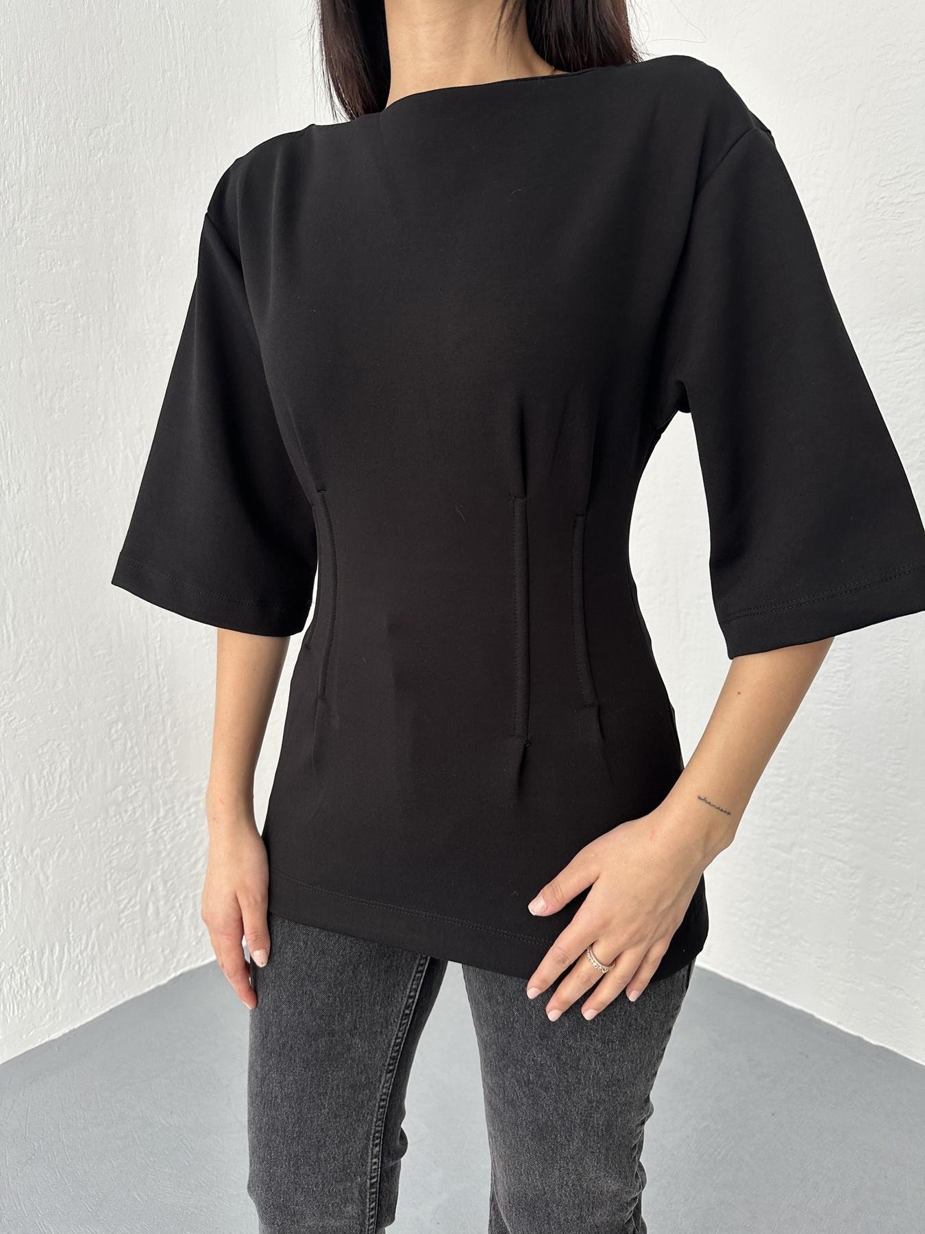 Pensli Tişört Siyah