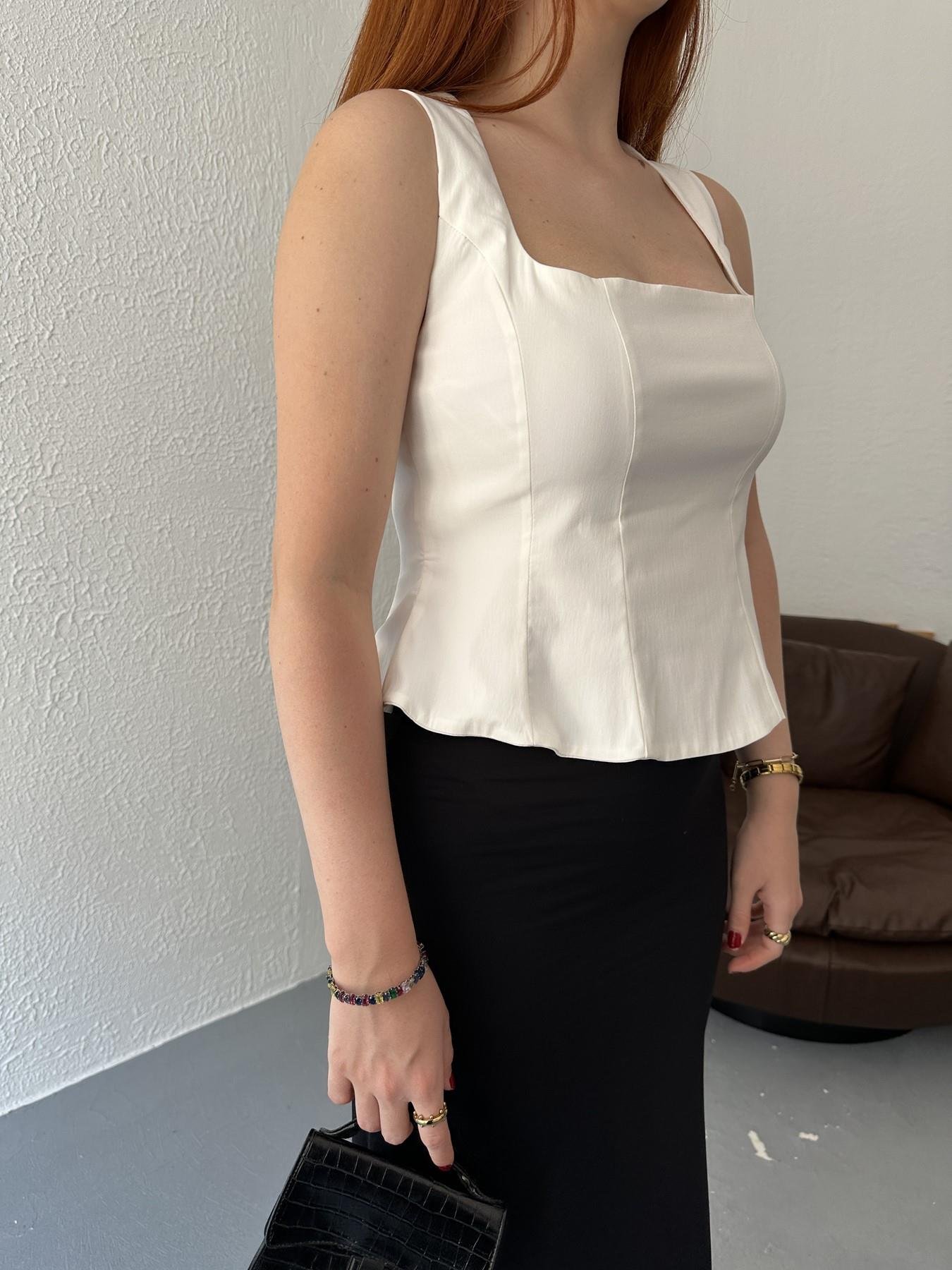 Peplum Korse Ekru