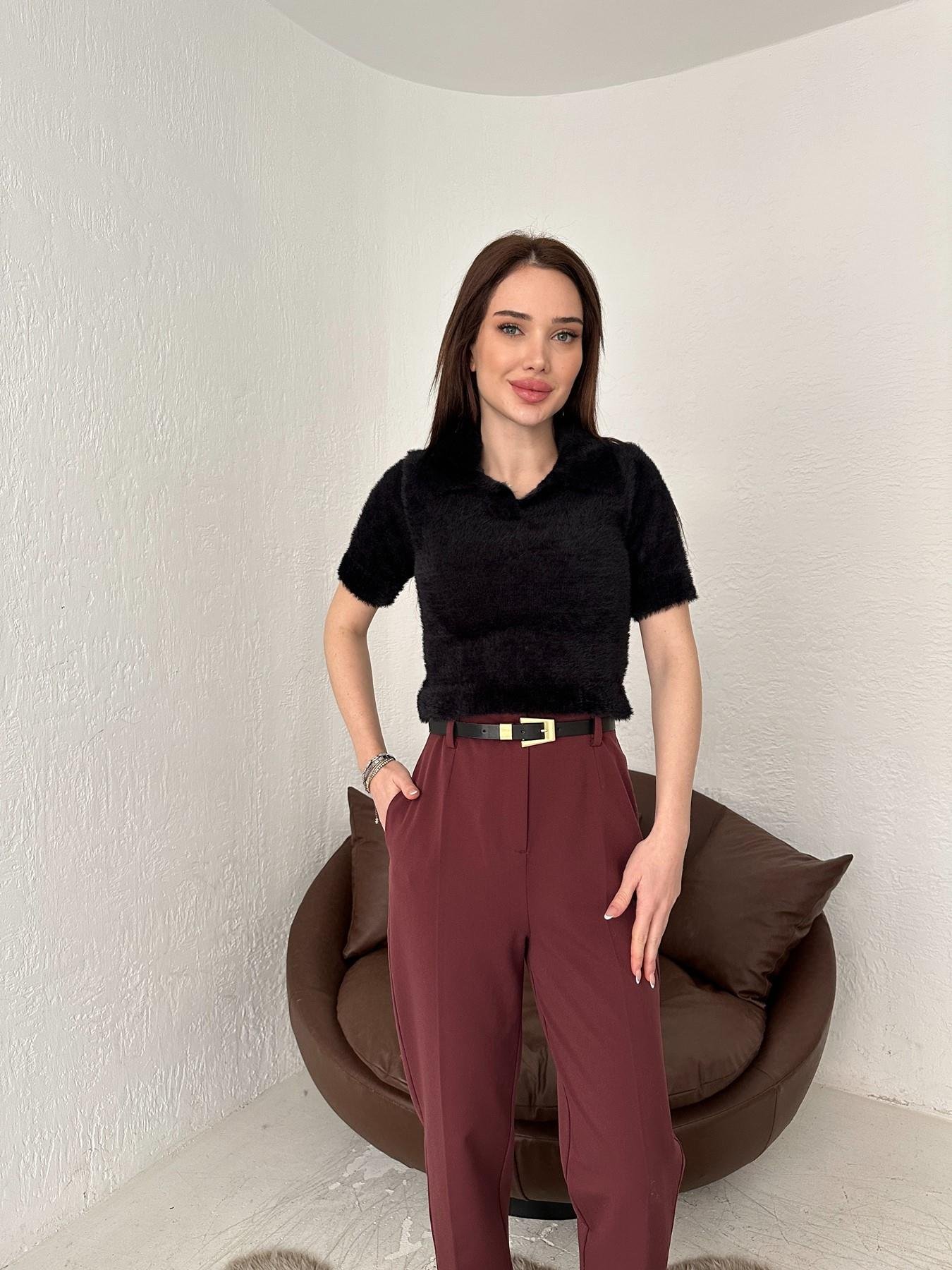 Polo Yaka Yumoş Triko SİYAH