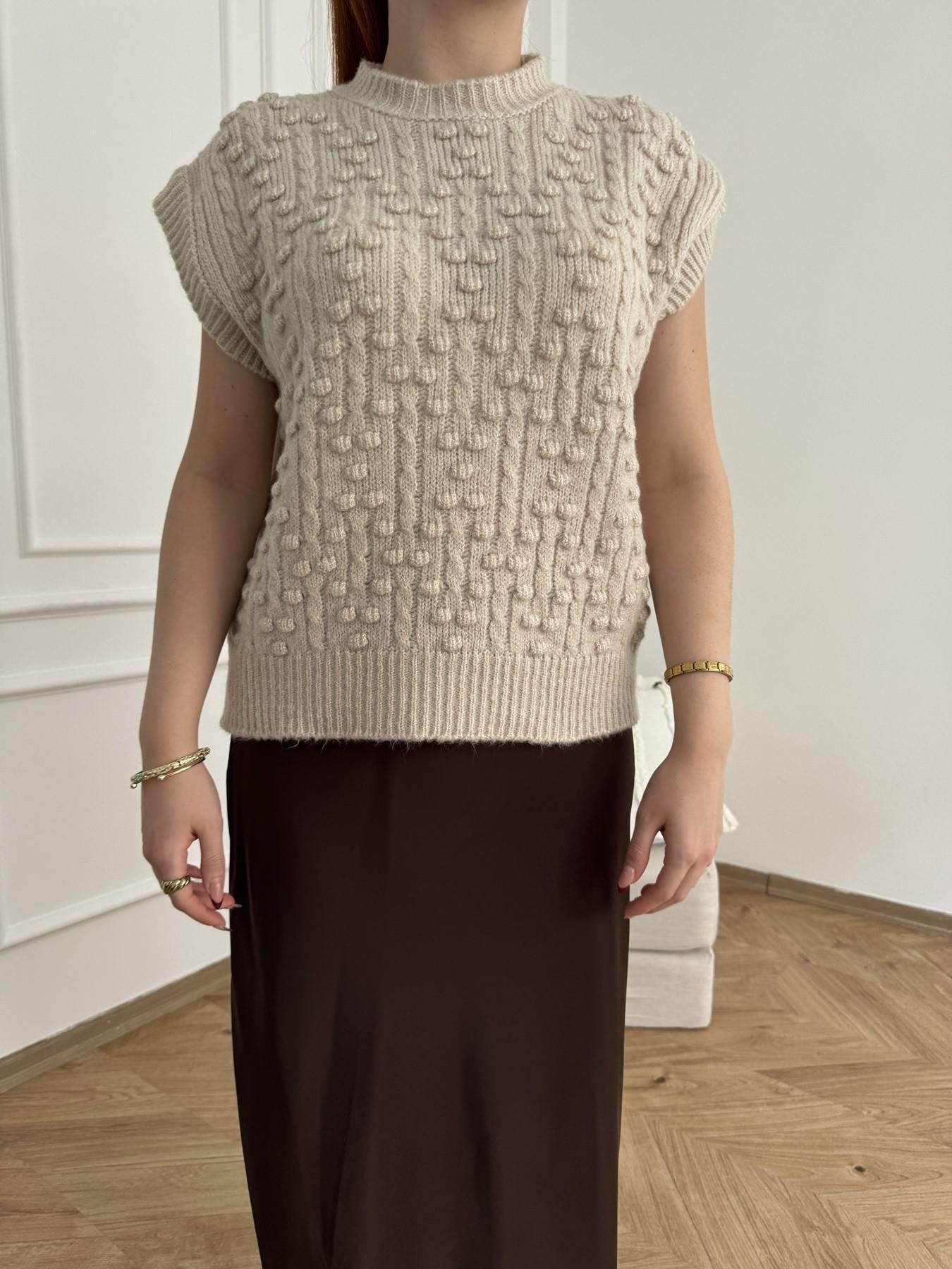 Ponpon Süveter Taş