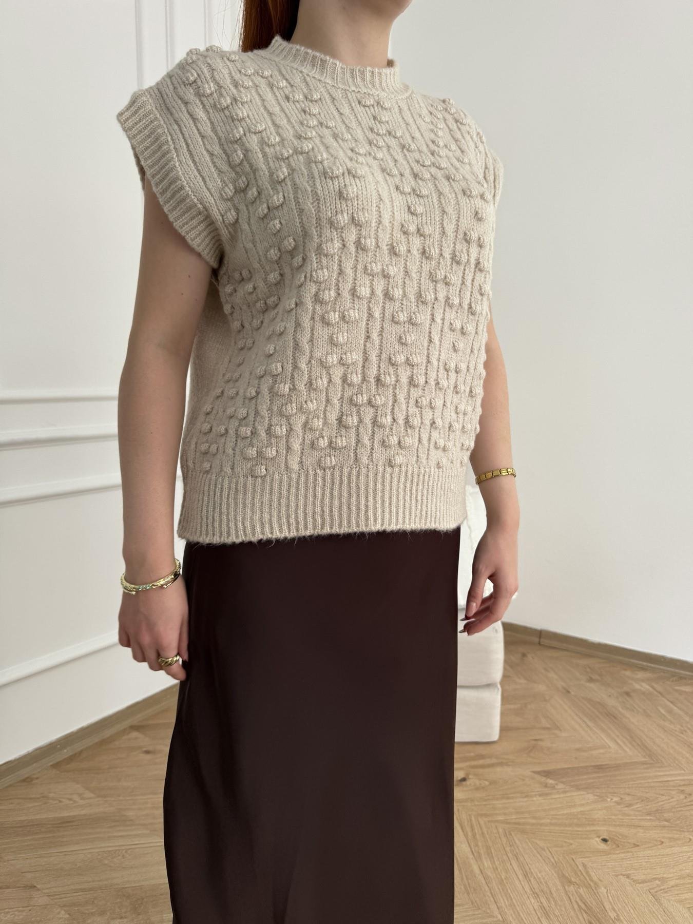 Ponpon Süveter Taş