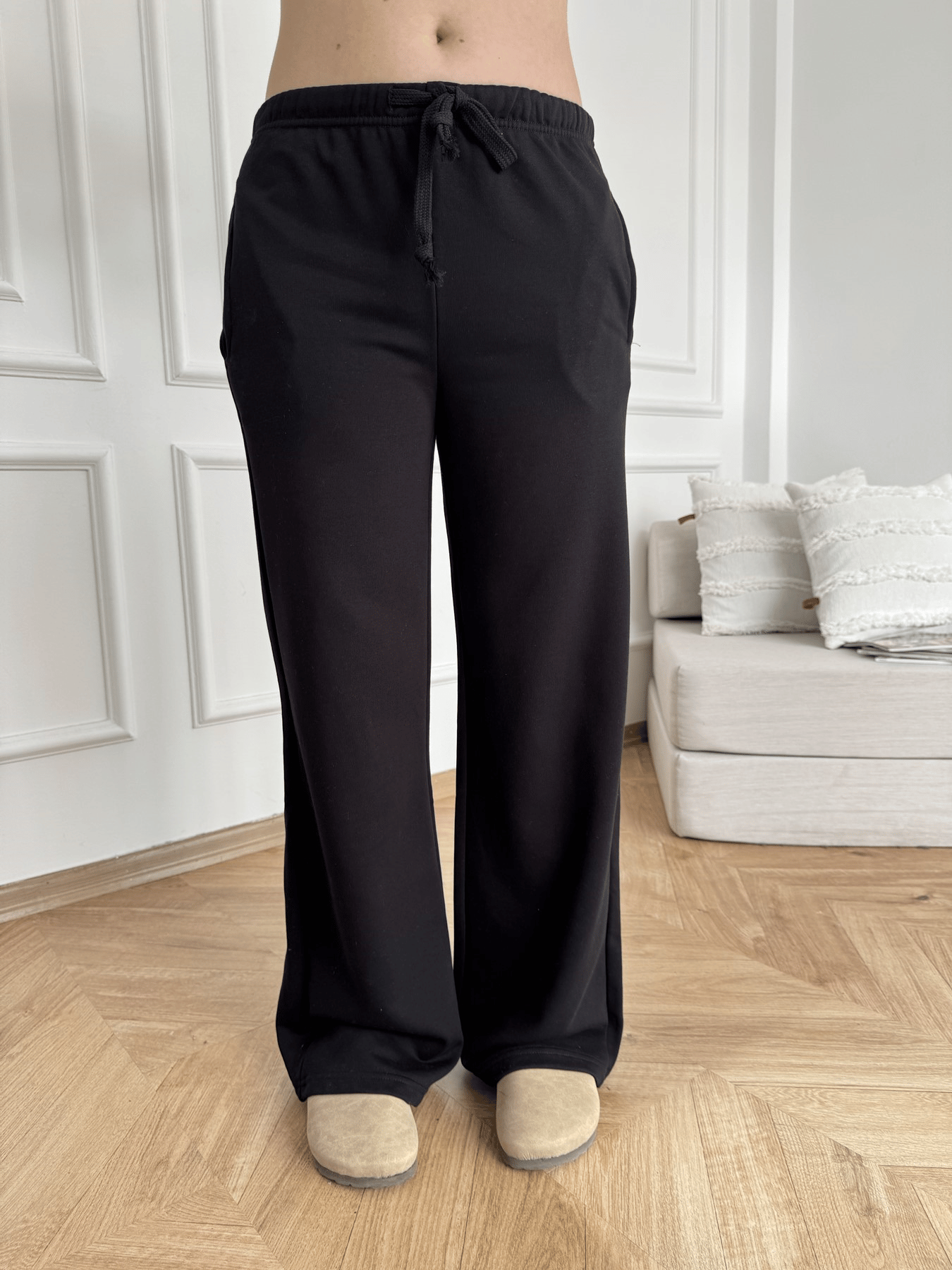 Relax Fit Eşofman Altı Siyah