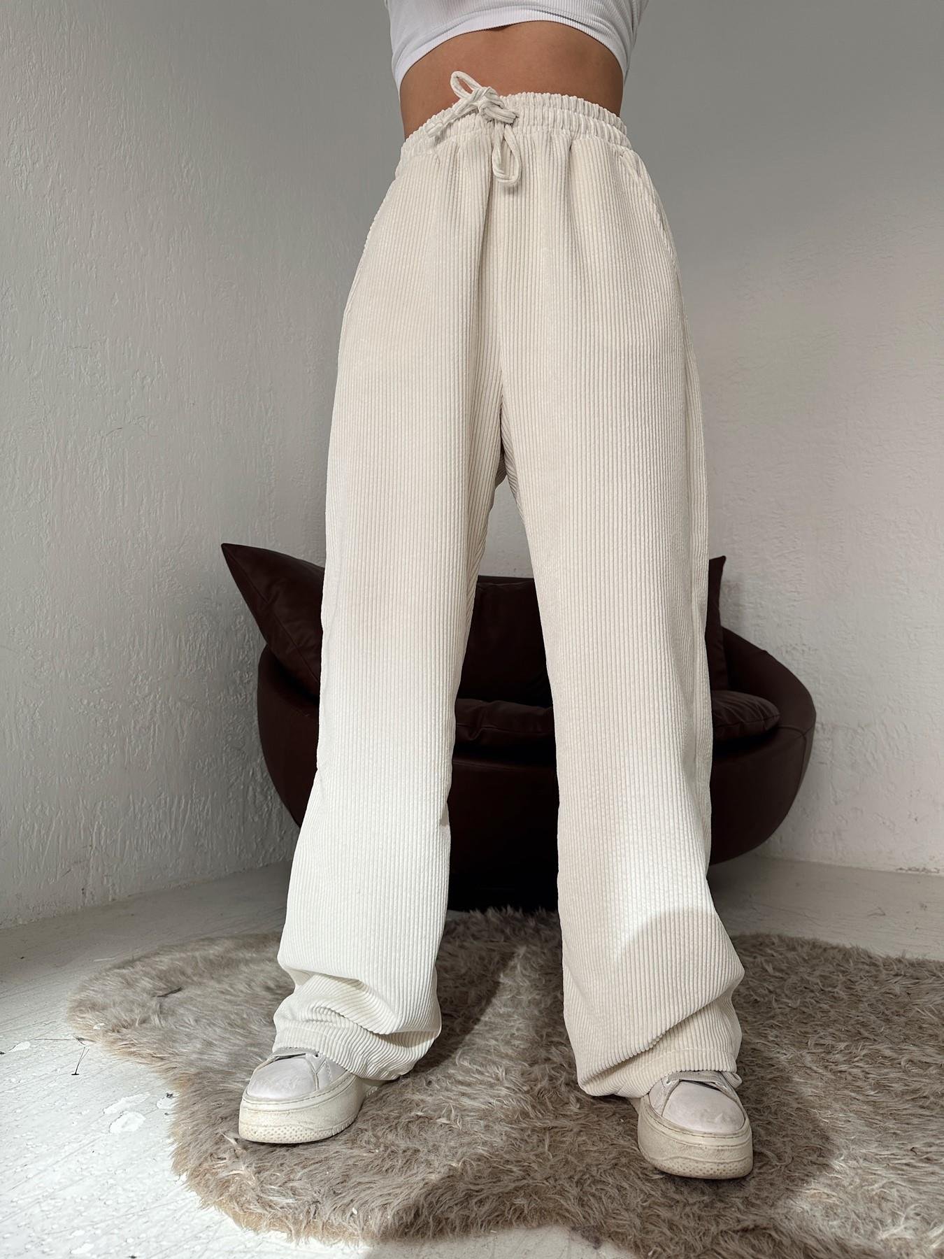 Relax Kadife Pantolon TAŞ