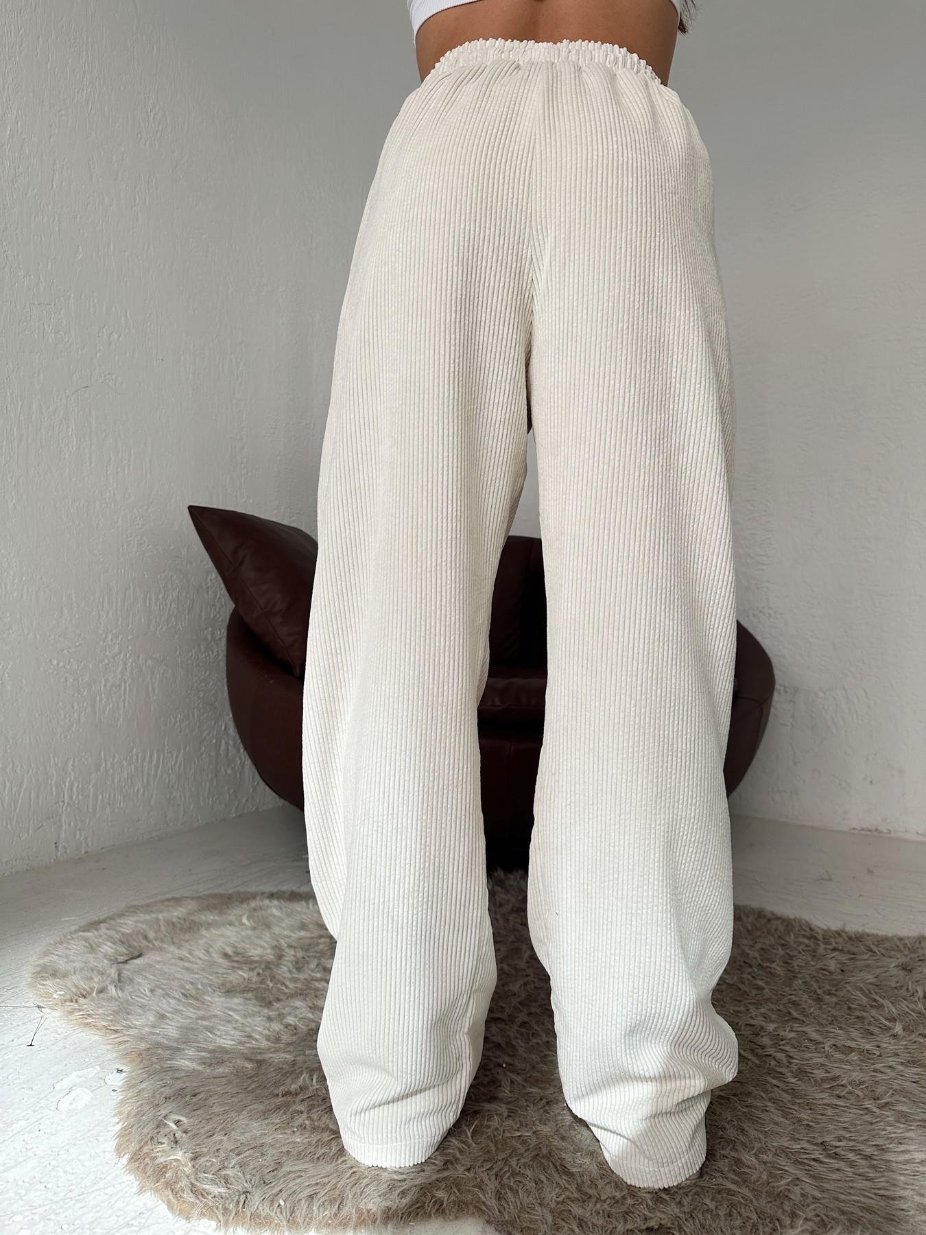 Relax Kadife Pantolon TAŞ