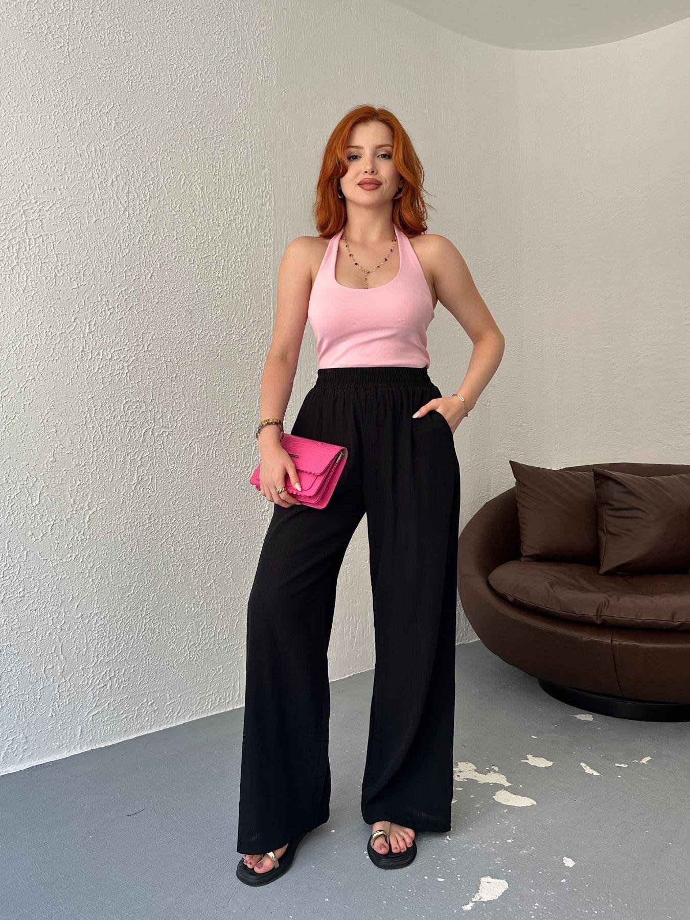 Relax Kesim Pantolon Siyah