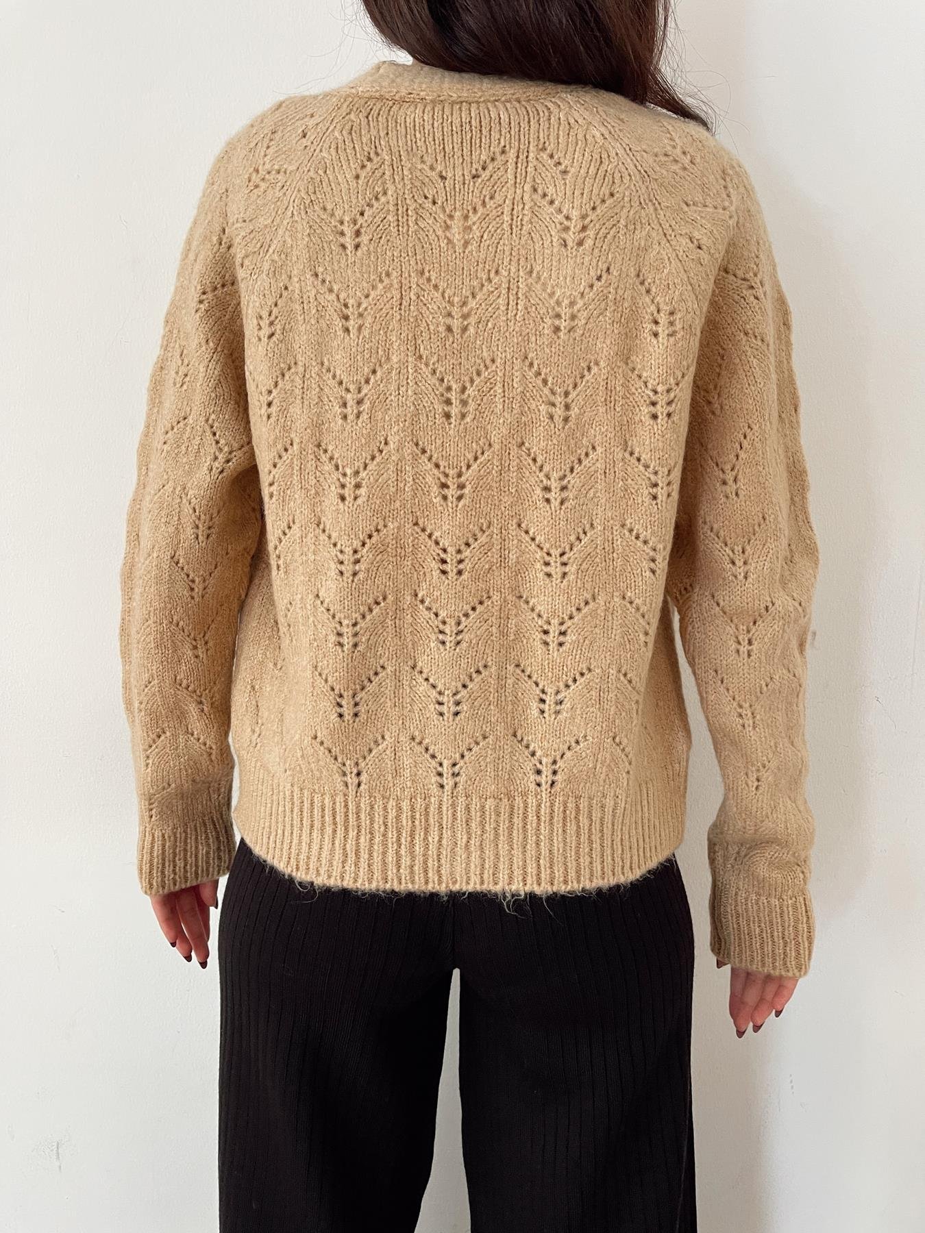 Şardonlu Hırka CAMEL